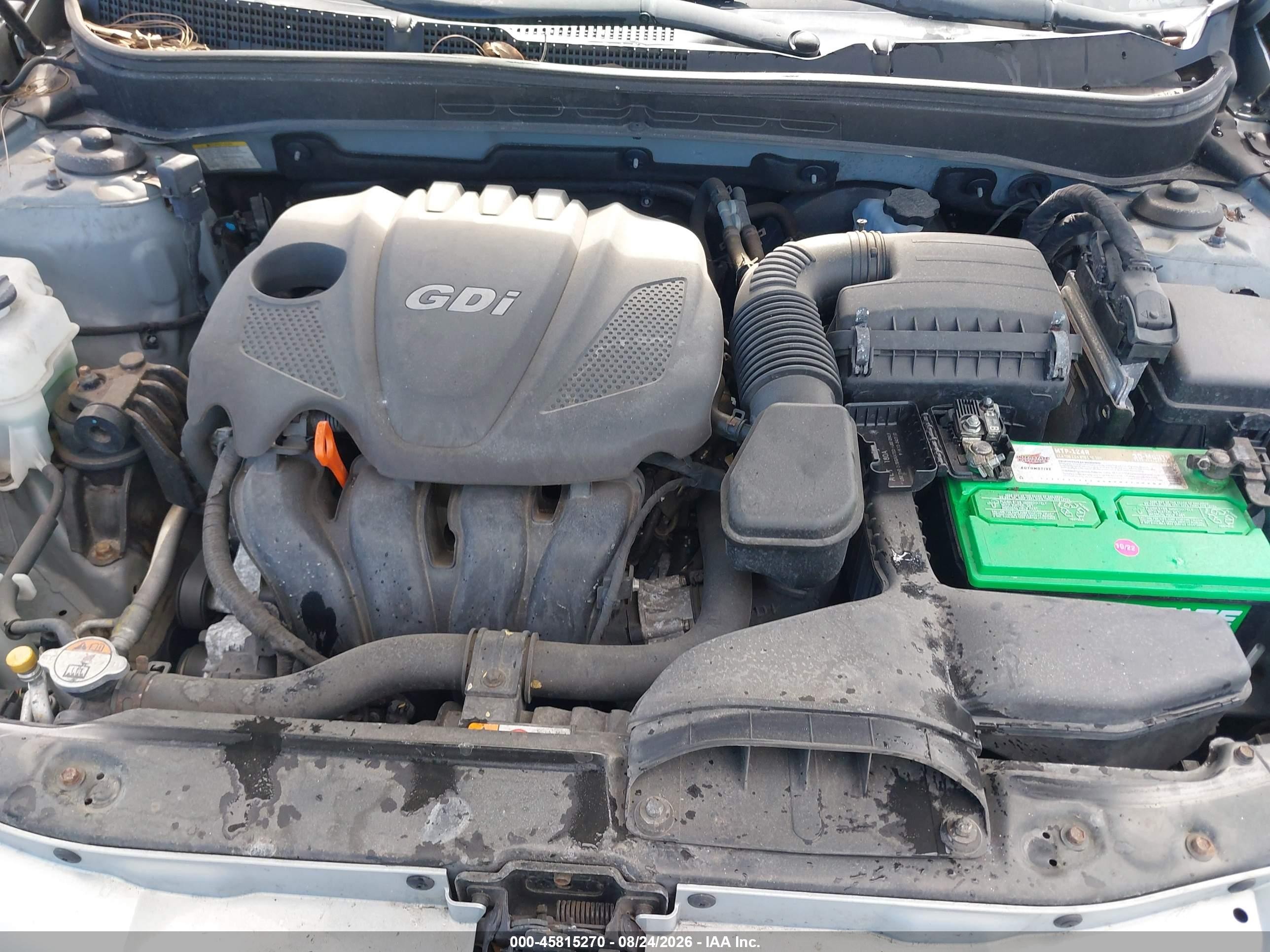 2013 Hyundai Sonata Gls Blue vin: 5NPEB4AC0DH642338