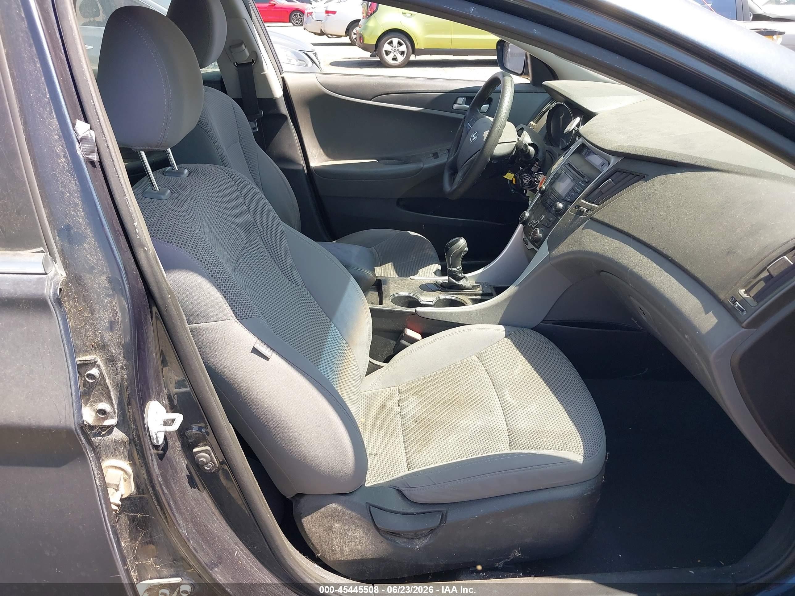 2013 Hyundai Sonata Gls Black vin: 5NPEB4AC0DH650102