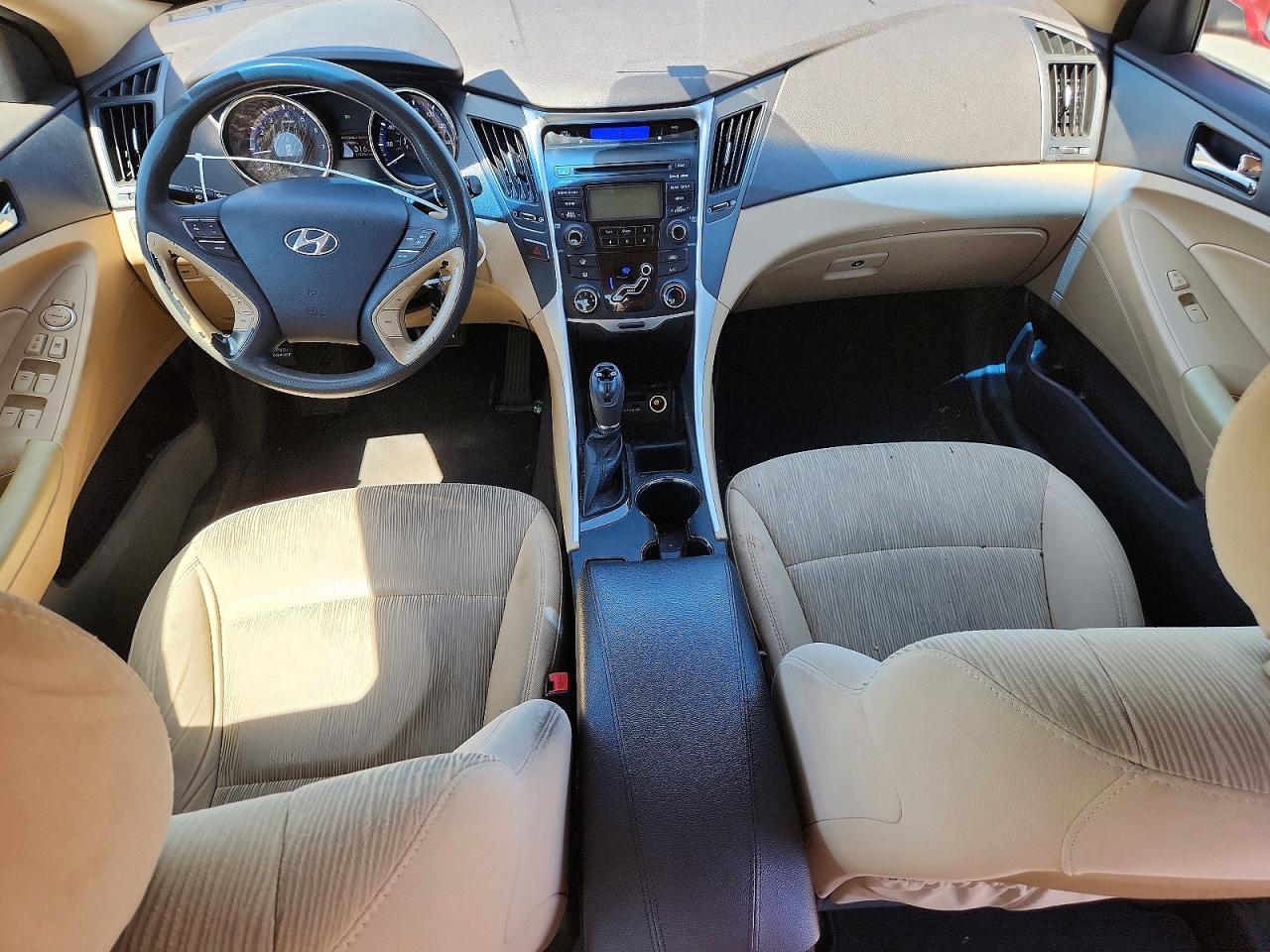 2013 Hyundai Sonata Gls Red vin: 5NPEB4AC0DH654568