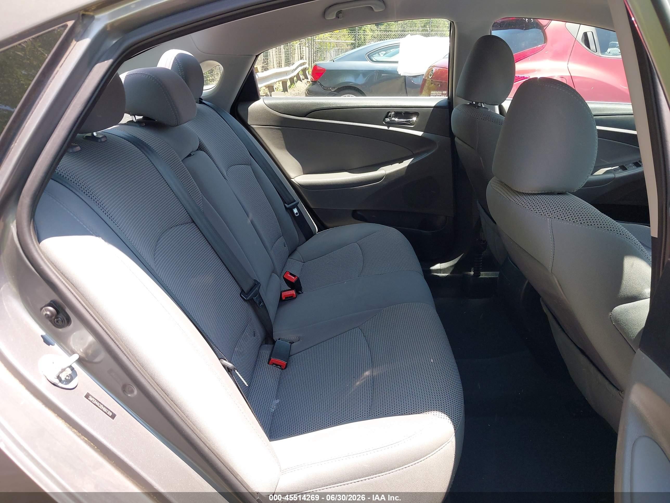 2013 Hyundai Sonata Gls Серый vin: 5NPEB4AC0DH661309