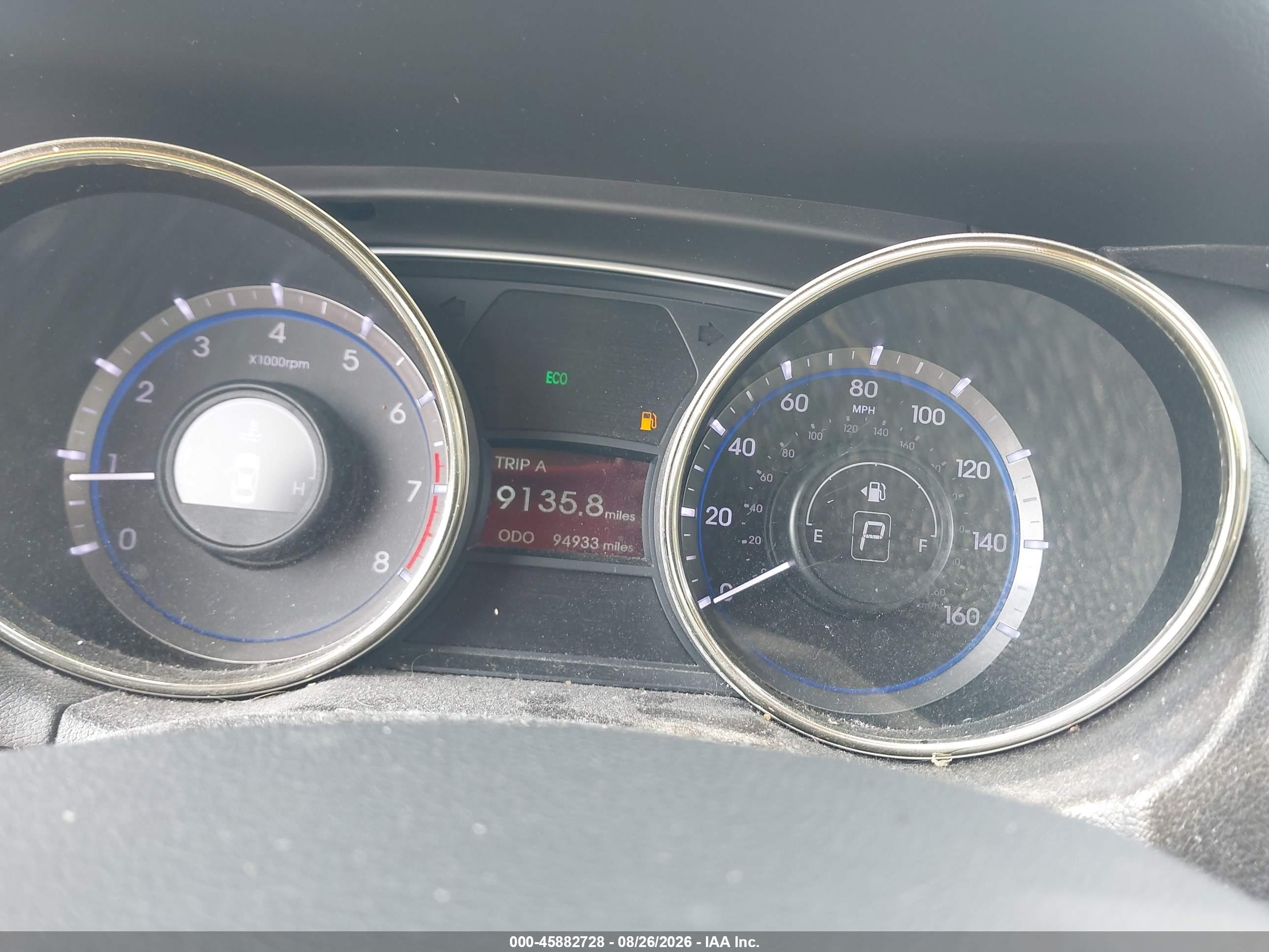 2013 Hyundai Sonata Gls White vin: 5NPEB4AC0DH662282