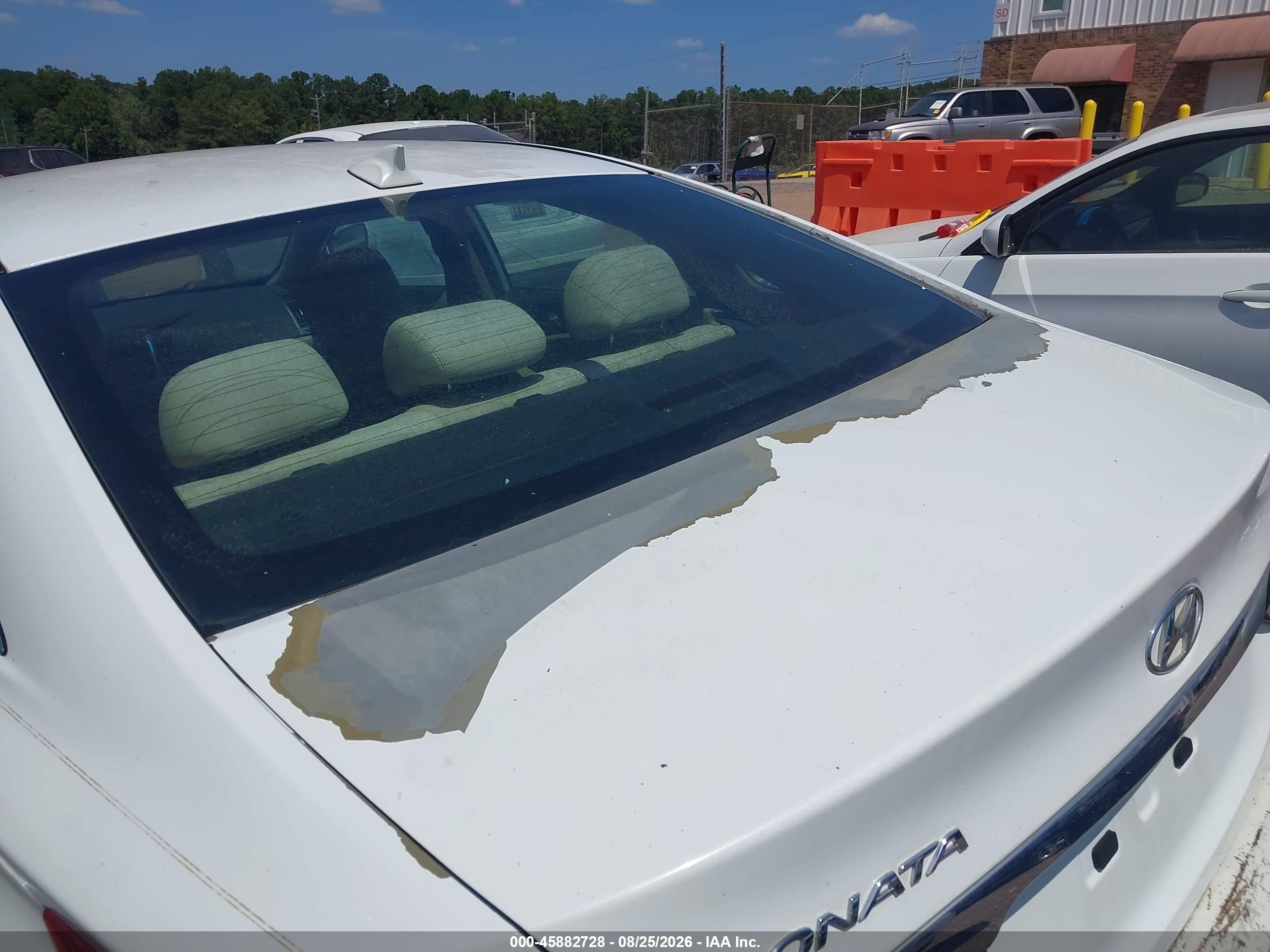 2013 Hyundai Sonata Gls White vin: 5NPEB4AC0DH662282