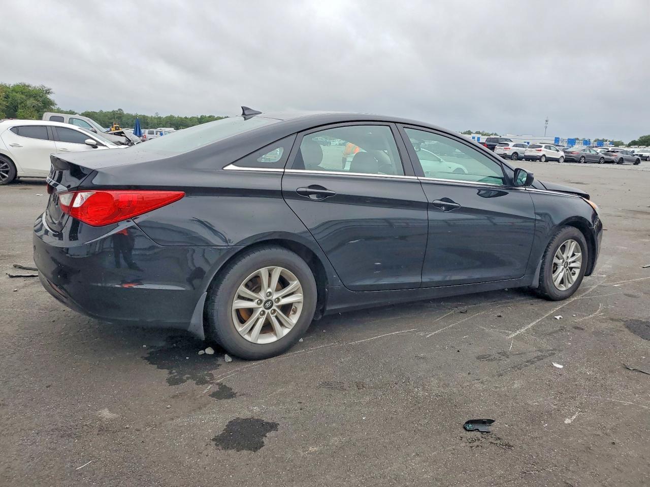 2013 Hyundai Sonata Gls Black vin: 5NPEB4AC0DH662685