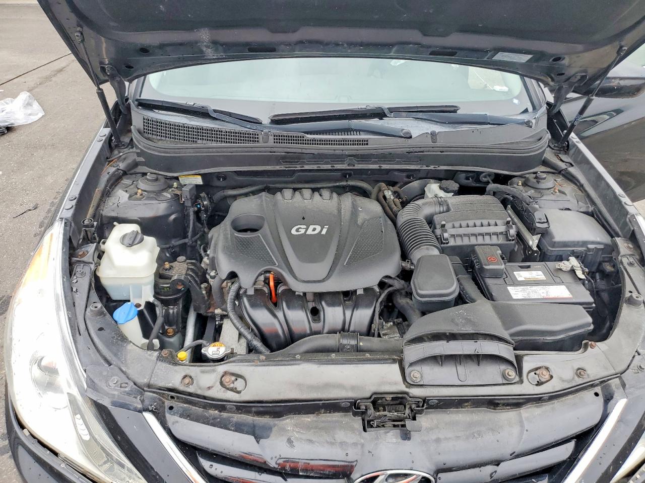 2013 Hyundai Sonata Gls Black vin: 5NPEB4AC0DH662685