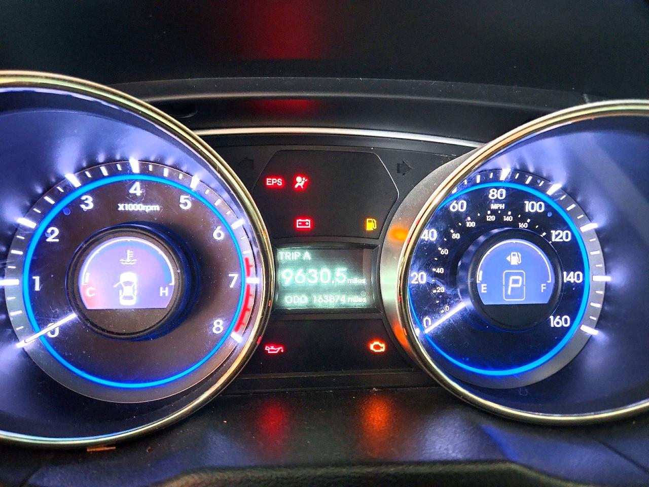 2013 Hyundai Sonata Gls Black vin: 5NPEB4AC0DH667028