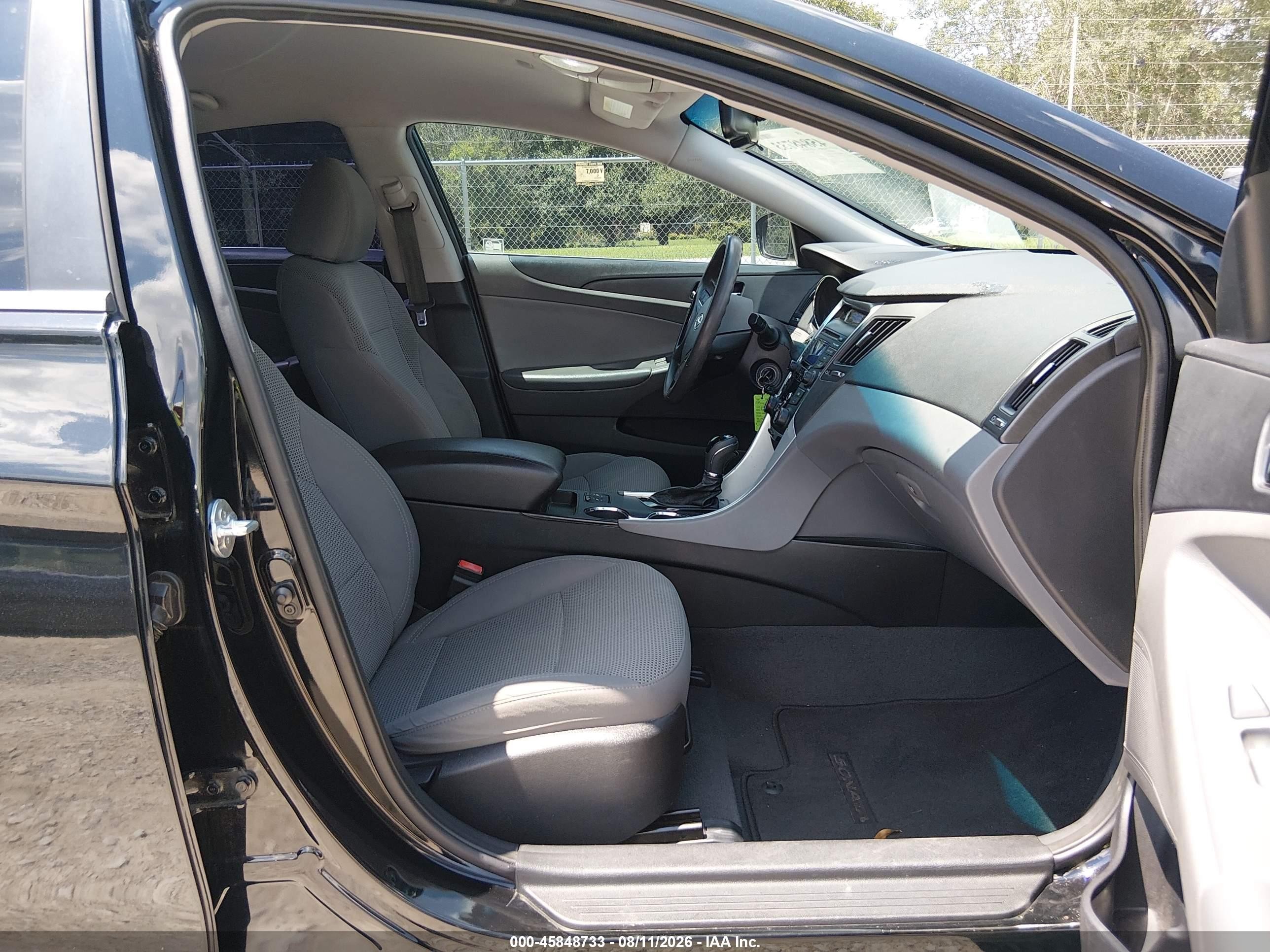 2013 Hyundai Sonata Gls Black vin: 5NPEB4AC0DH667997