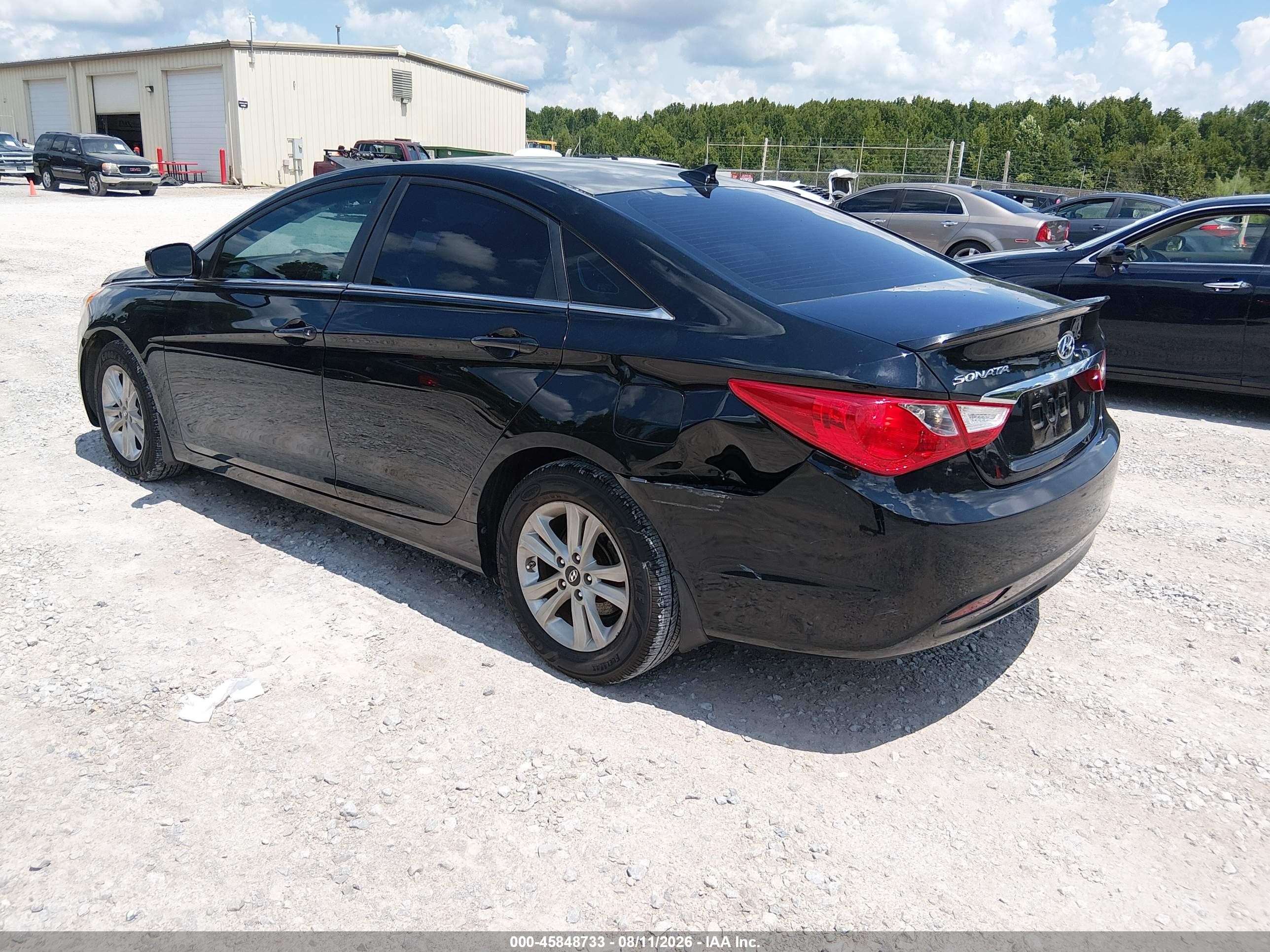 2013 Hyundai Sonata Gls Black vin: 5NPEB4AC0DH667997
