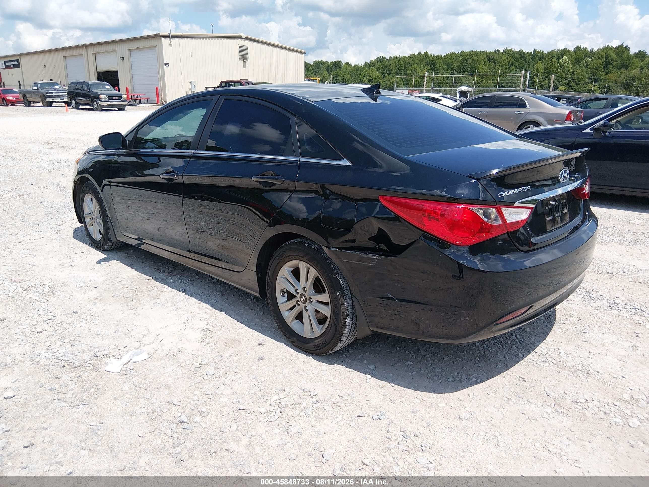 2013 Hyundai Sonata Gls Black vin: 5NPEB4AC0DH667997