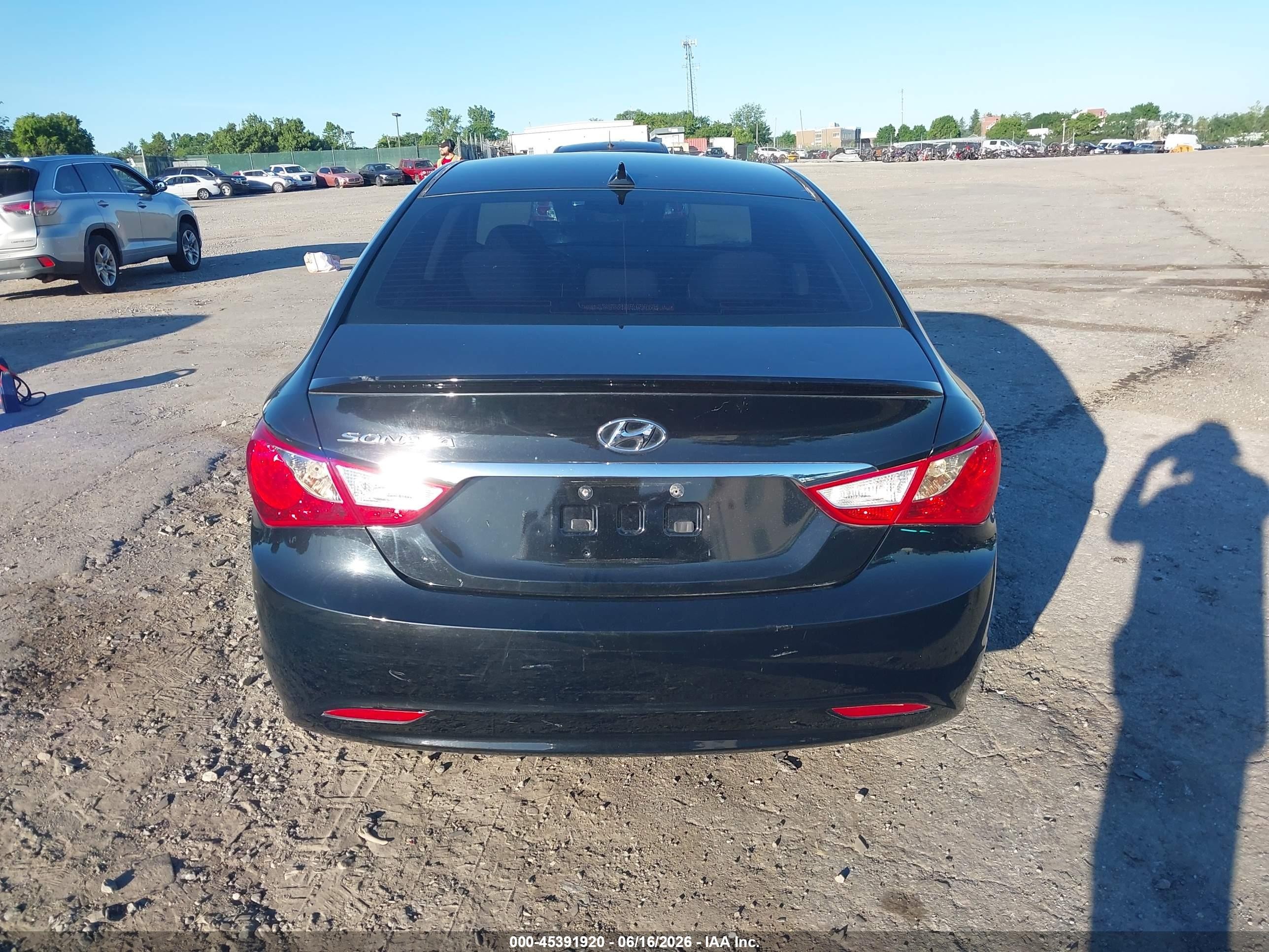 2013 Hyundai Sonata Gls Black vin: 5NPEB4AC0DH678286