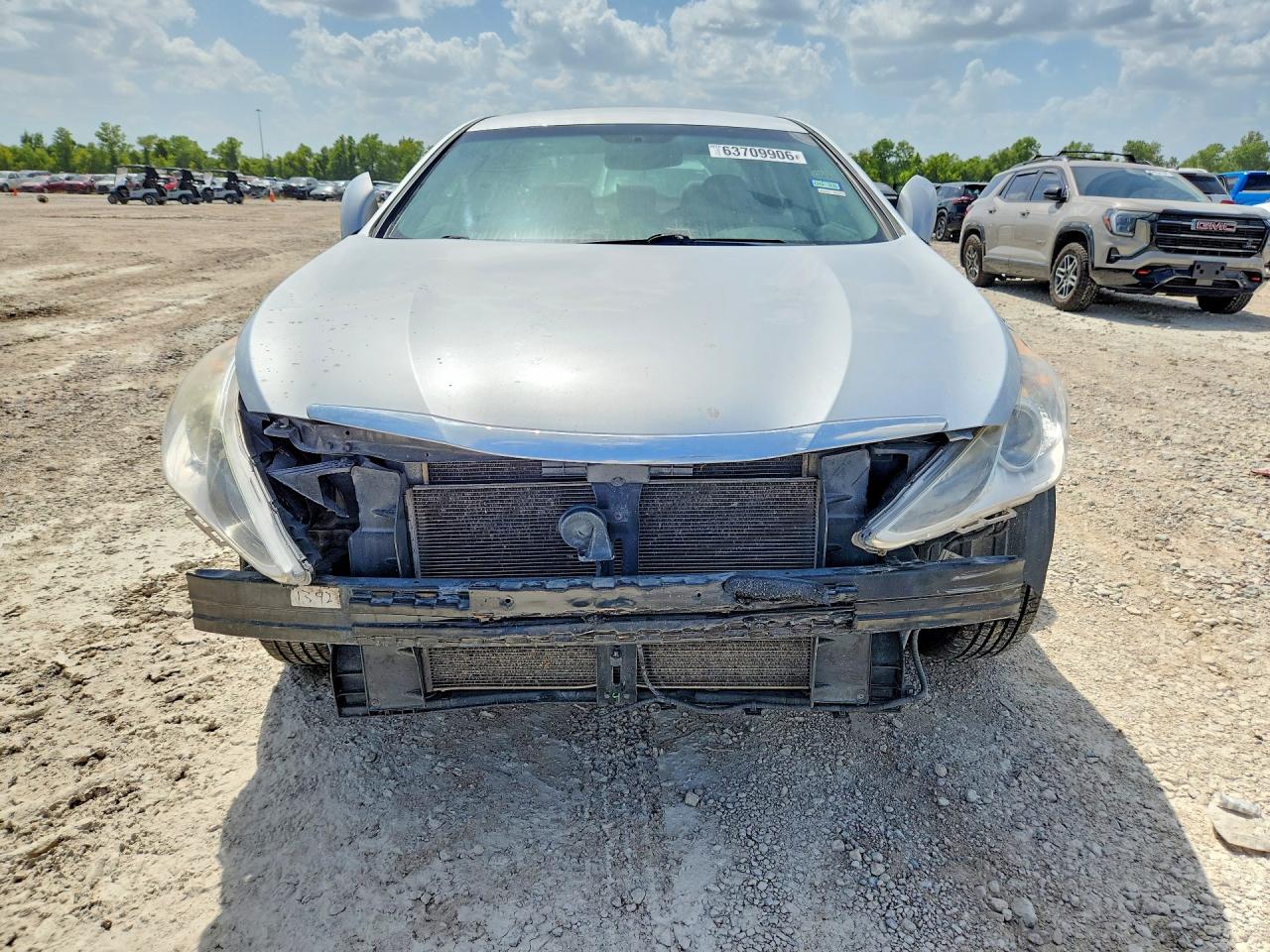 2013 Hyundai Sonata Gls Silver vin: 5NPEB4AC0DH678742