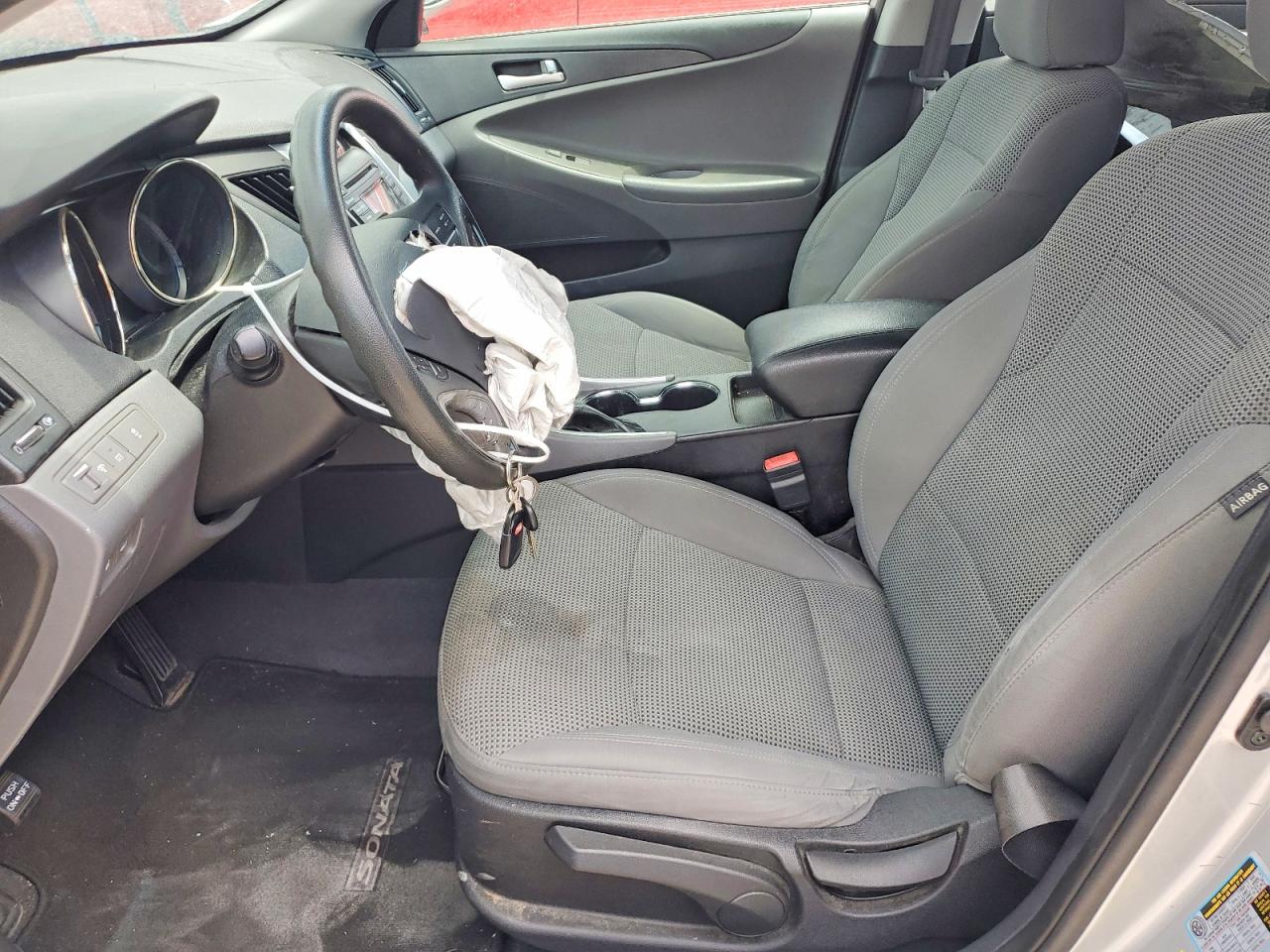 2013 Hyundai Sonata Gls Silver vin: 5NPEB4AC0DH678742