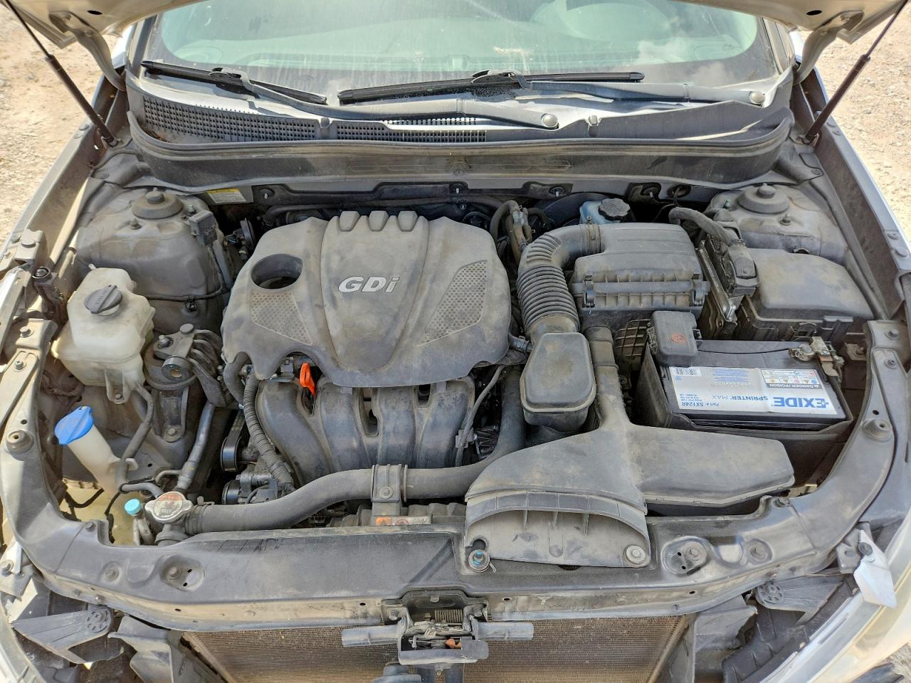 2013 Hyundai Sonata Gls Silver vin: 5NPEB4AC0DH678742