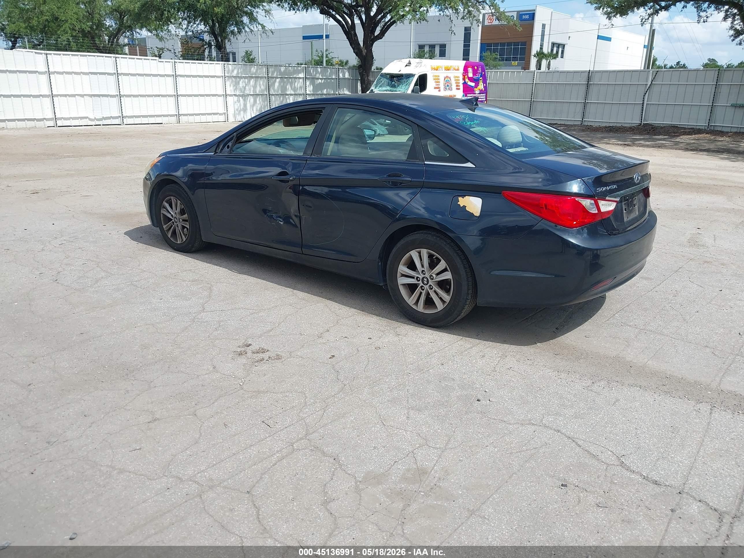 2013 Hyundai Sonata Gls Gray vin: 5NPEB4AC0DH680247