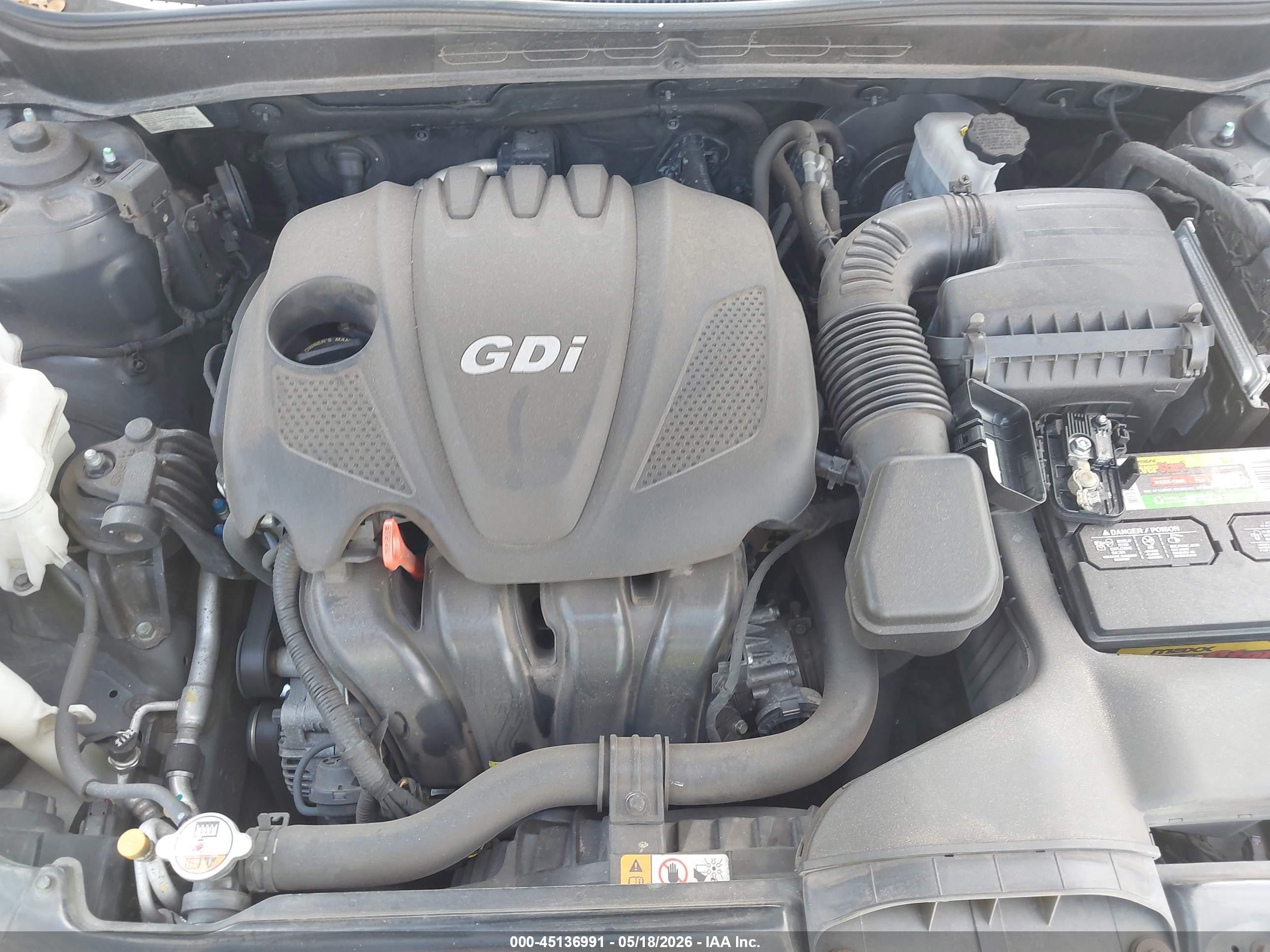 2013 Hyundai Sonata Gls Gray vin: 5NPEB4AC0DH680247