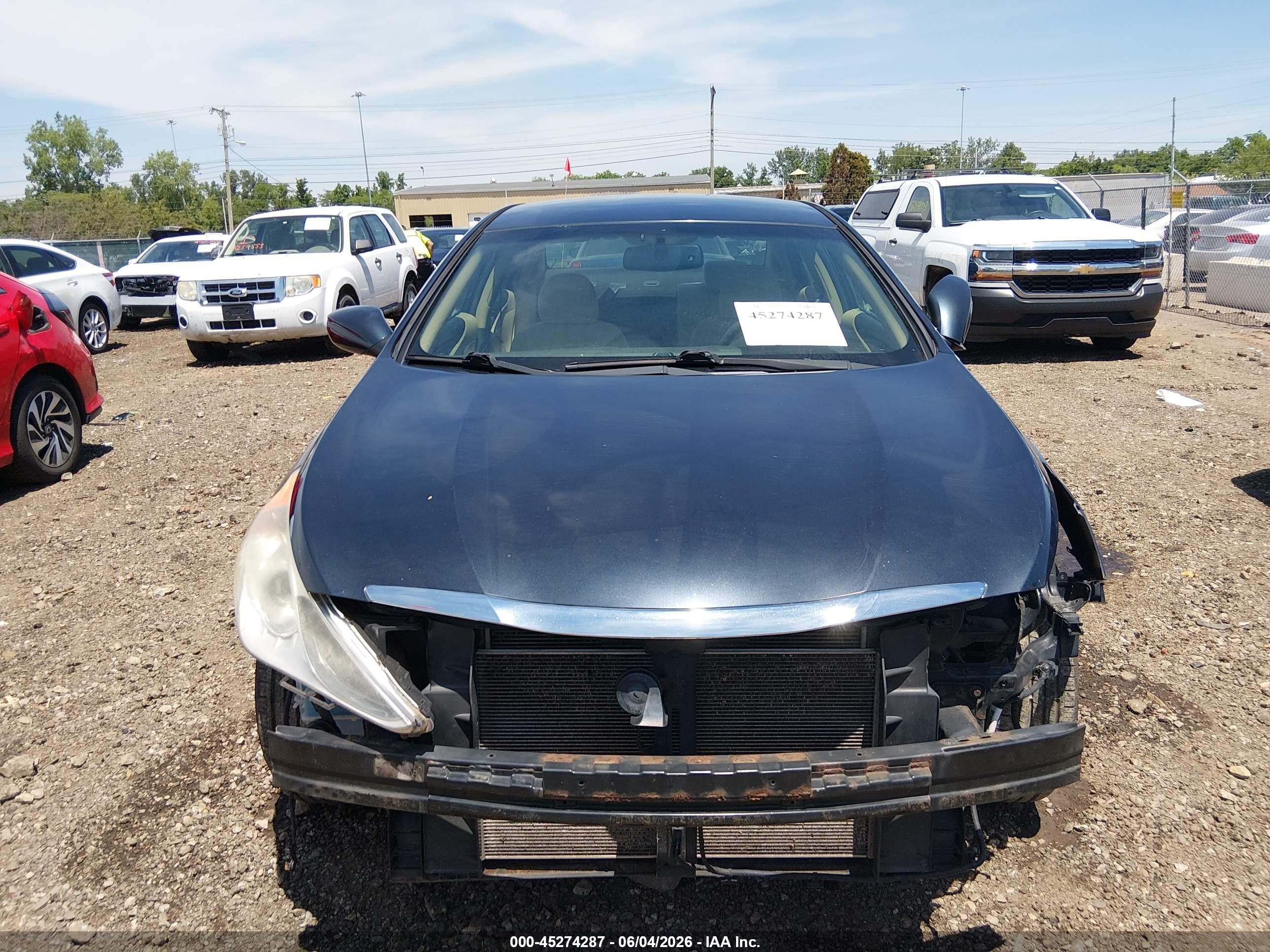 2013 Hyundai Sonata Gls Черный vin: 5NPEB4AC0DH681026