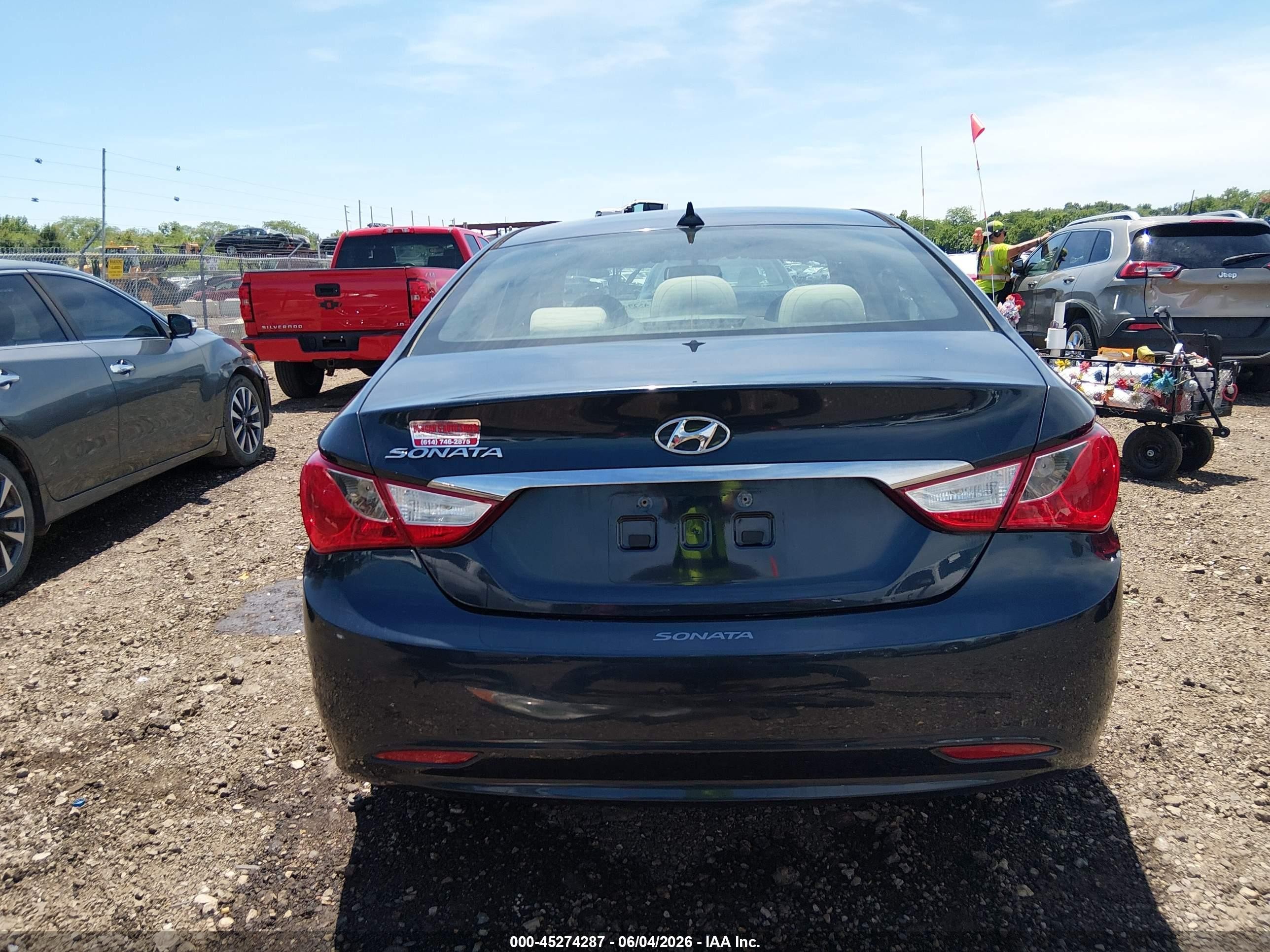 2013 Hyundai Sonata Gls Черный vin: 5NPEB4AC0DH681026