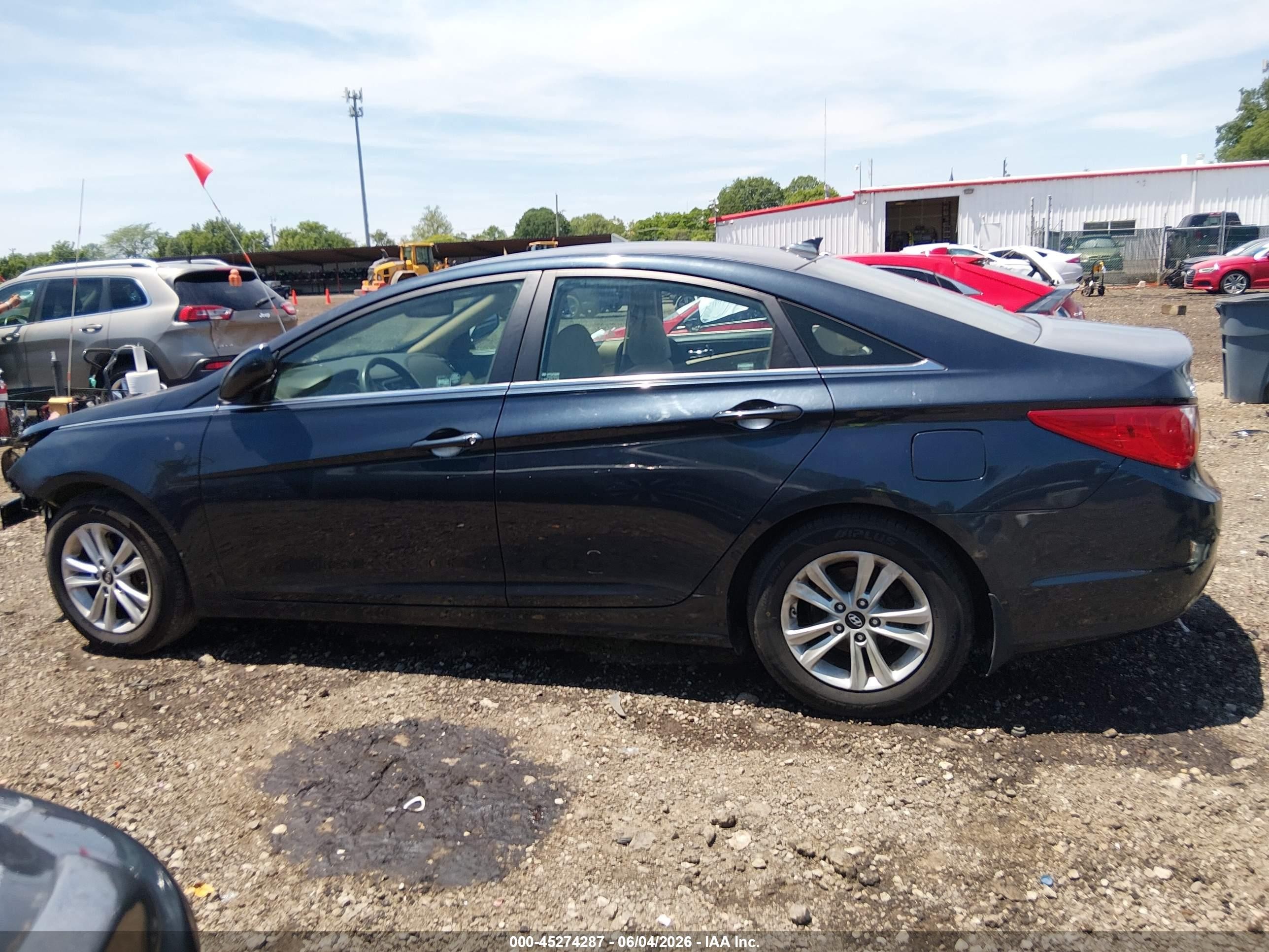 2013 Hyundai Sonata Gls Черный vin: 5NPEB4AC0DH681026
