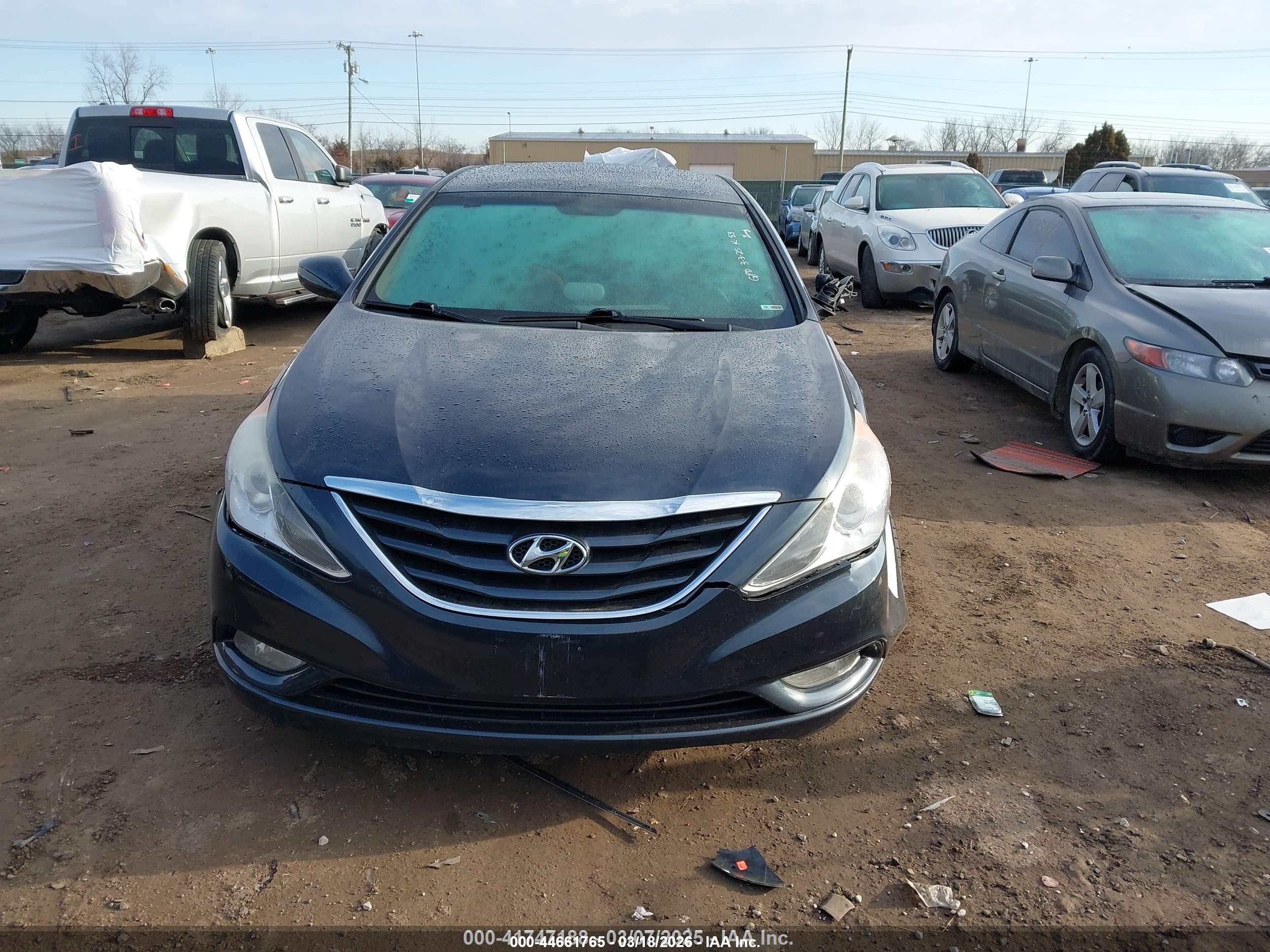 2013 Hyundai Sonata Gls Dark Blue vin: 5NPEB4AC0DH681253