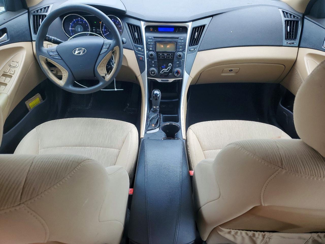 2013 Hyundai Sonata Gls White vin: 5NPEB4AC0DH688297