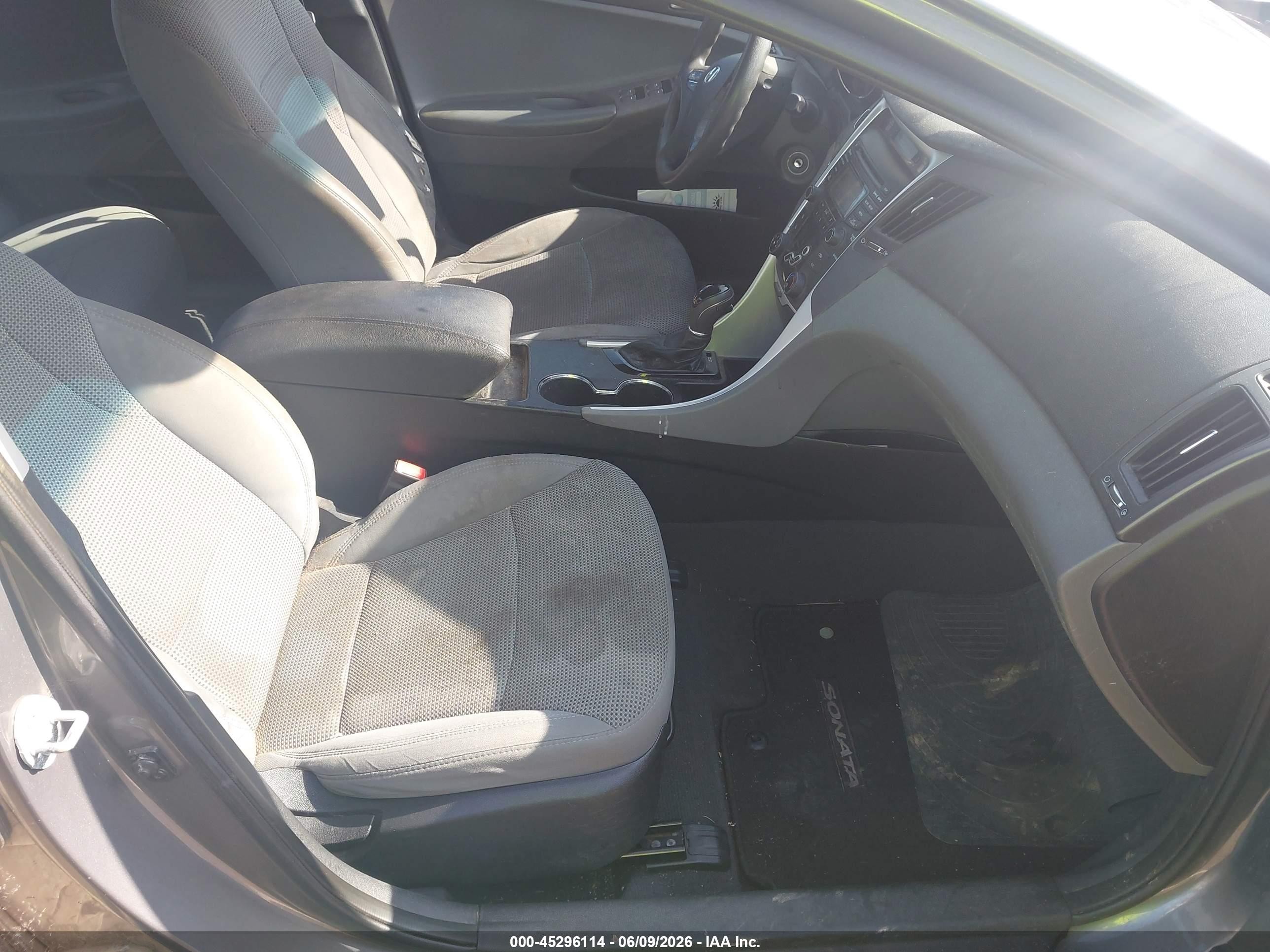2013 Hyundai Sonata Gls Gray vin: 5NPEB4AC0DH689000