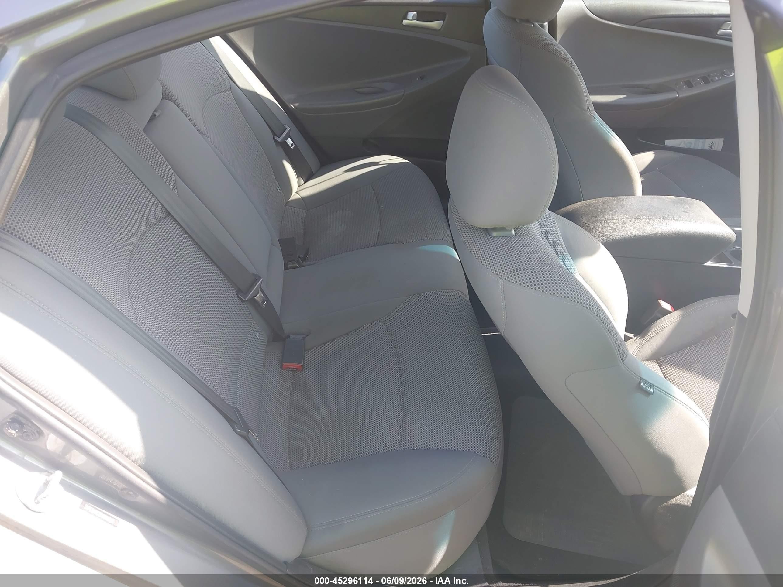 2013 Hyundai Sonata Gls Gray vin: 5NPEB4AC0DH689000