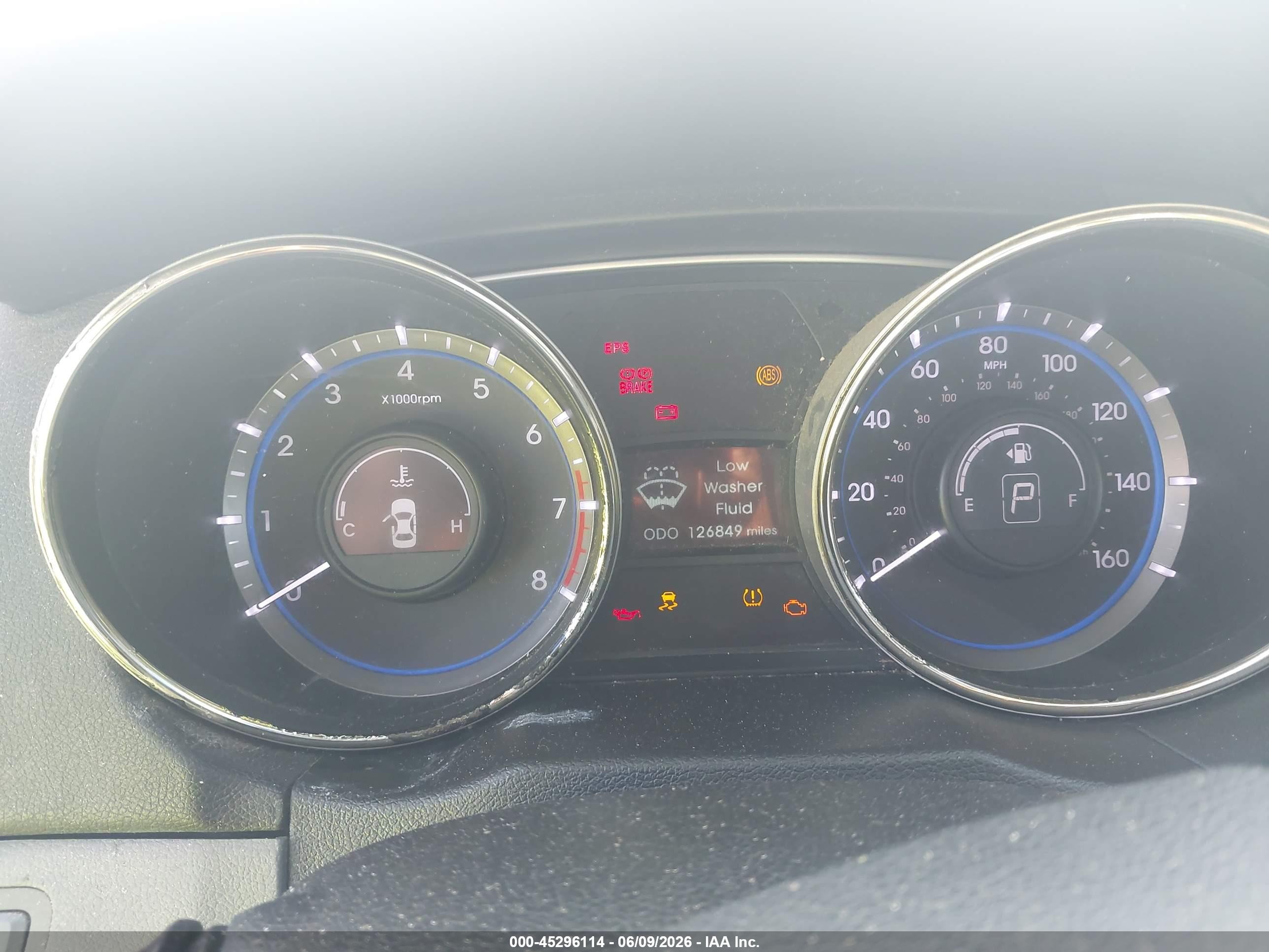 2013 Hyundai Sonata Gls Gray vin: 5NPEB4AC0DH689000