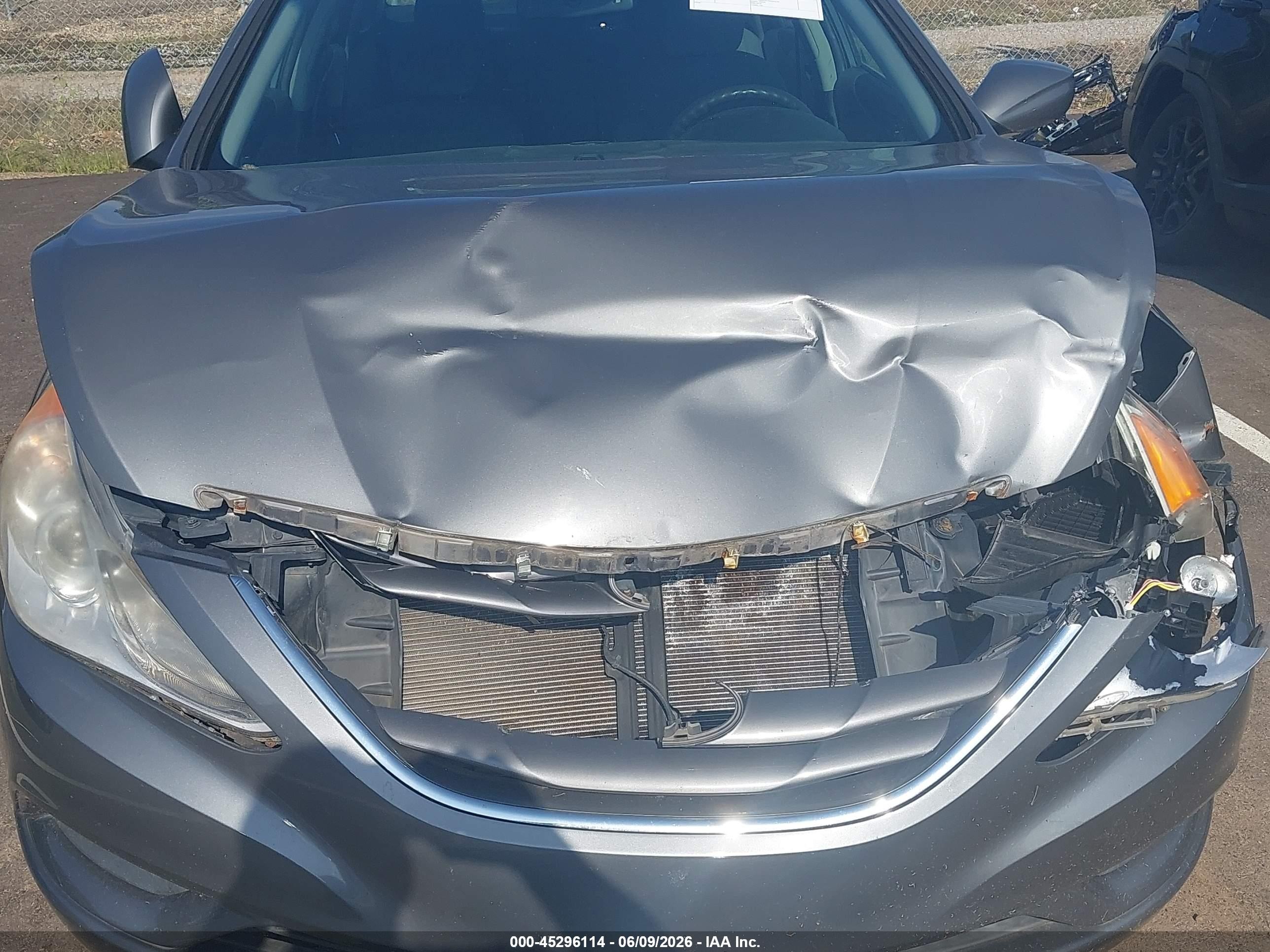 2013 Hyundai Sonata Gls Gray vin: 5NPEB4AC0DH689000