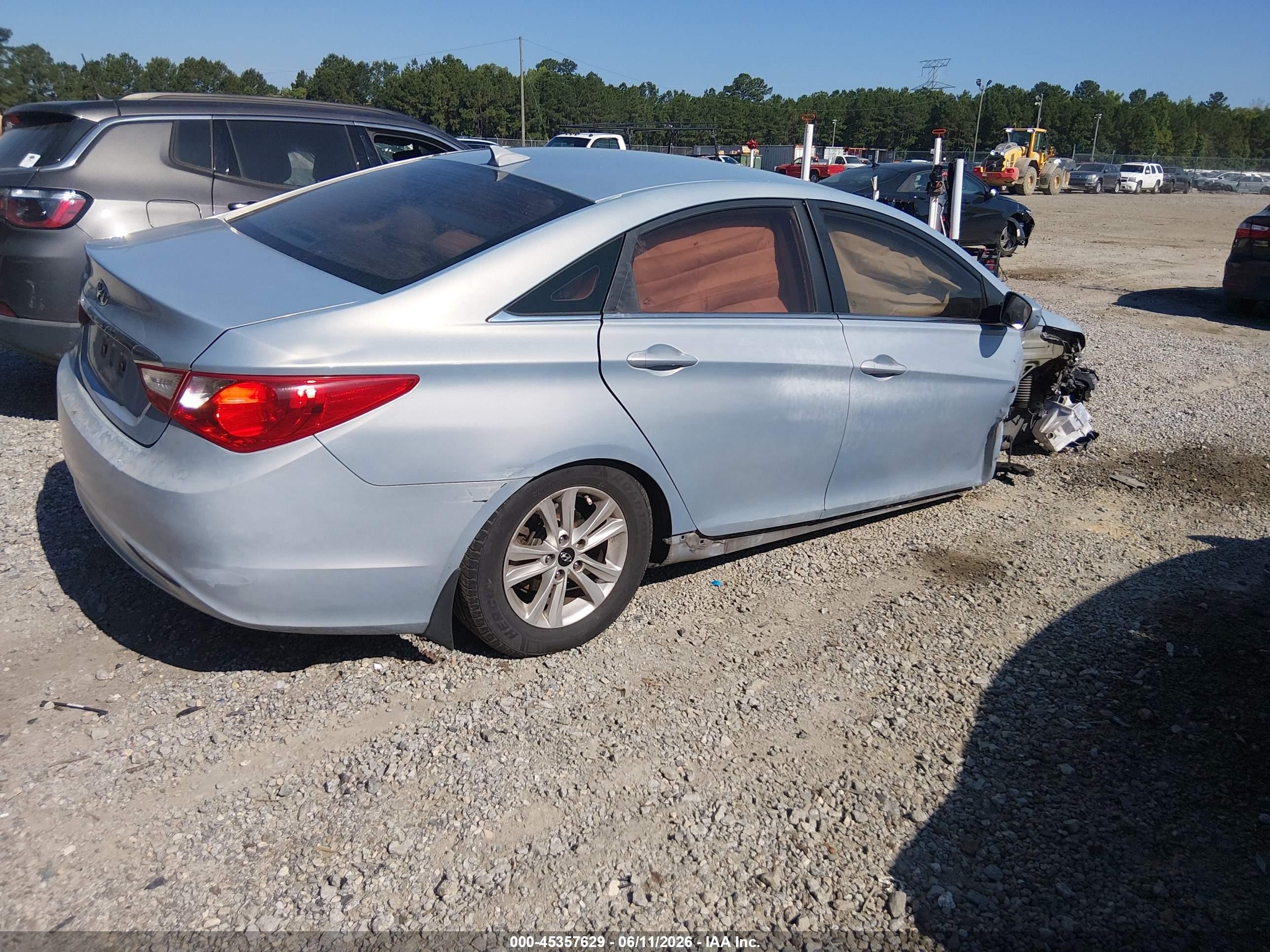 2013 Hyundai Sonata Gls Silver vin: 5NPEB4AC0DH690471