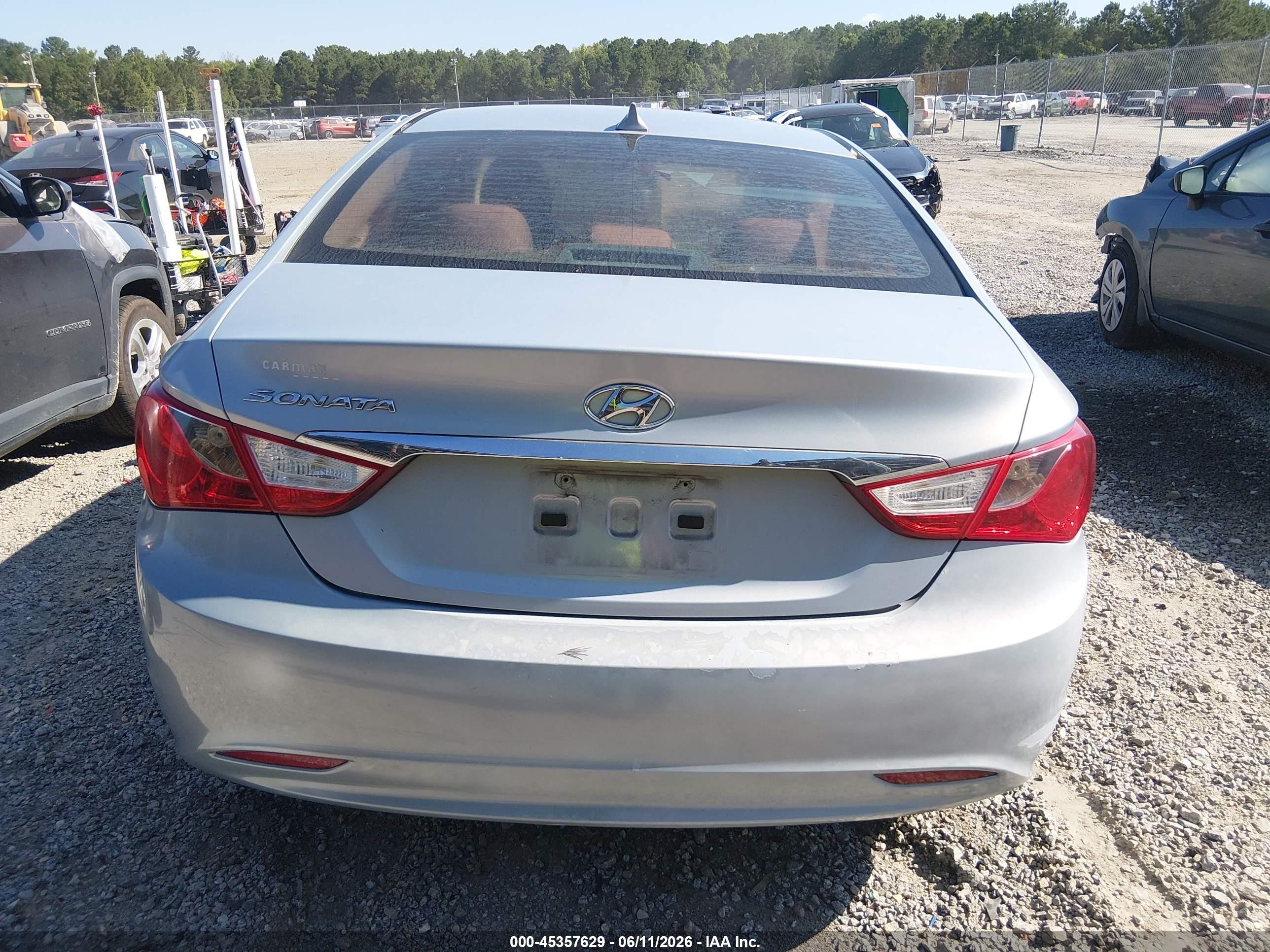2013 Hyundai Sonata Gls Silver vin: 5NPEB4AC0DH690471
