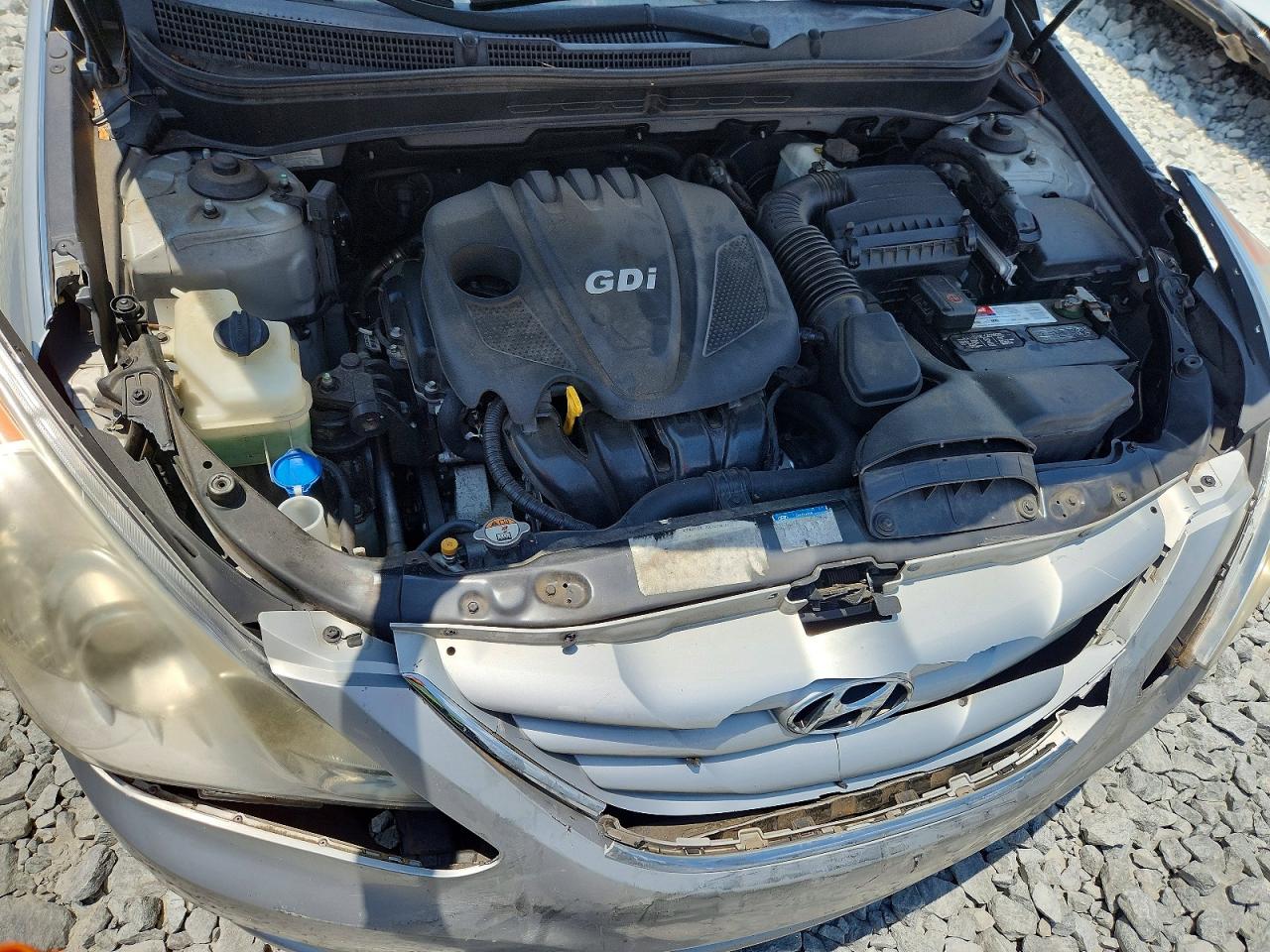 2013 Hyundai Sonata Gls Silver vin: 5NPEB4AC0DH695797