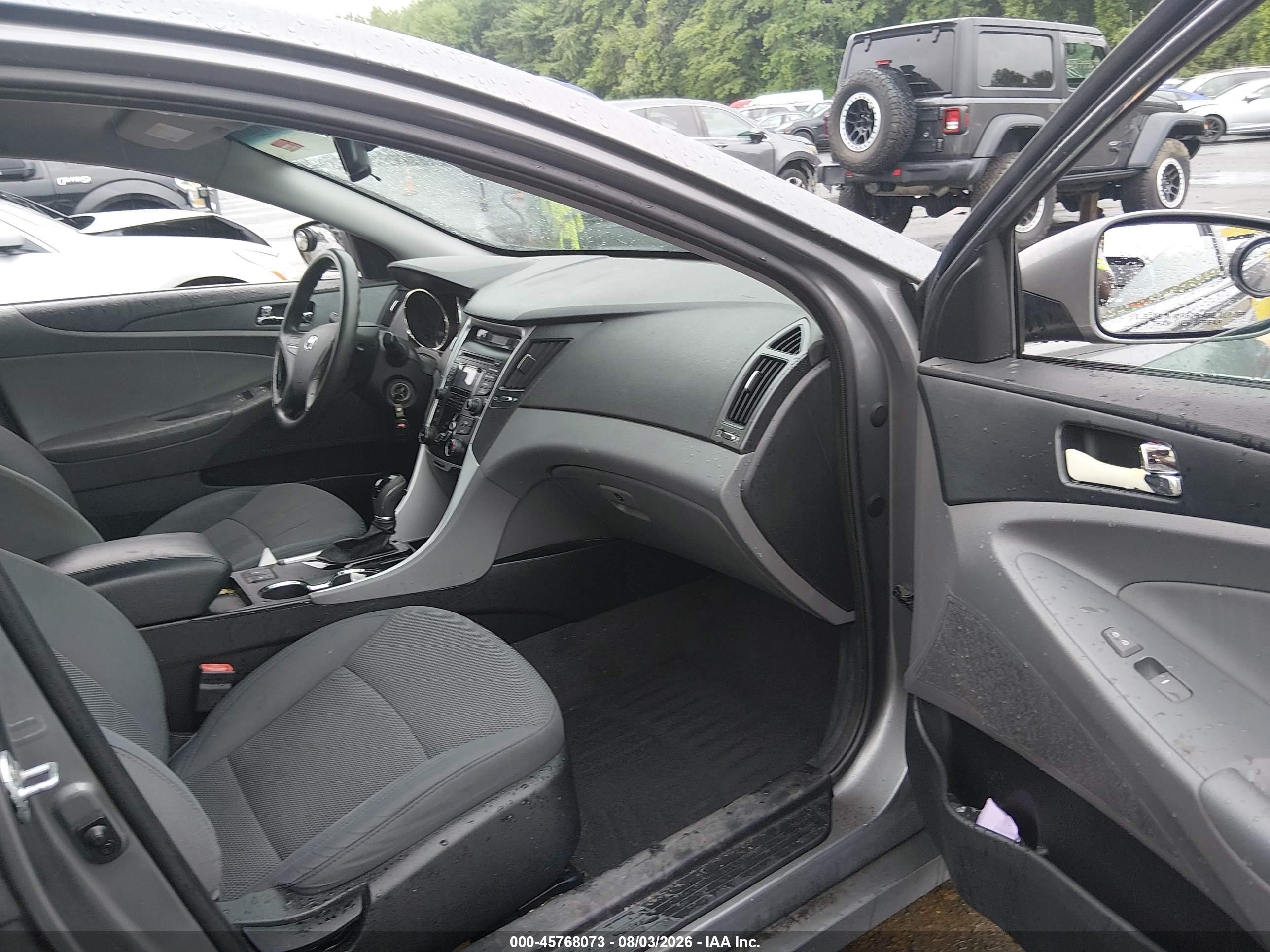 2013 Hyundai Sonata Gls Gray vin: 5NPEB4AC0DH698523