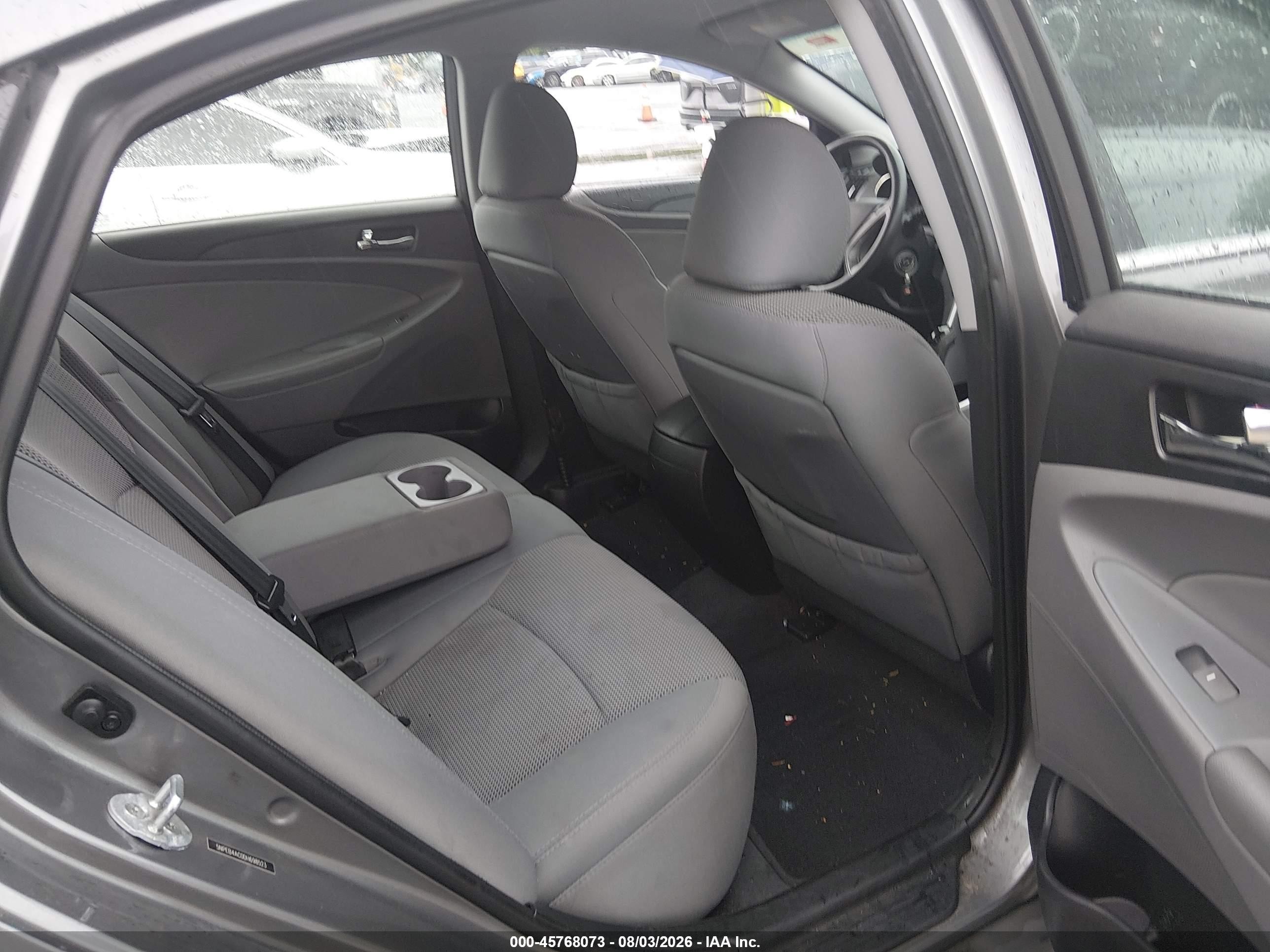 2013 Hyundai Sonata Gls Gray vin: 5NPEB4AC0DH698523