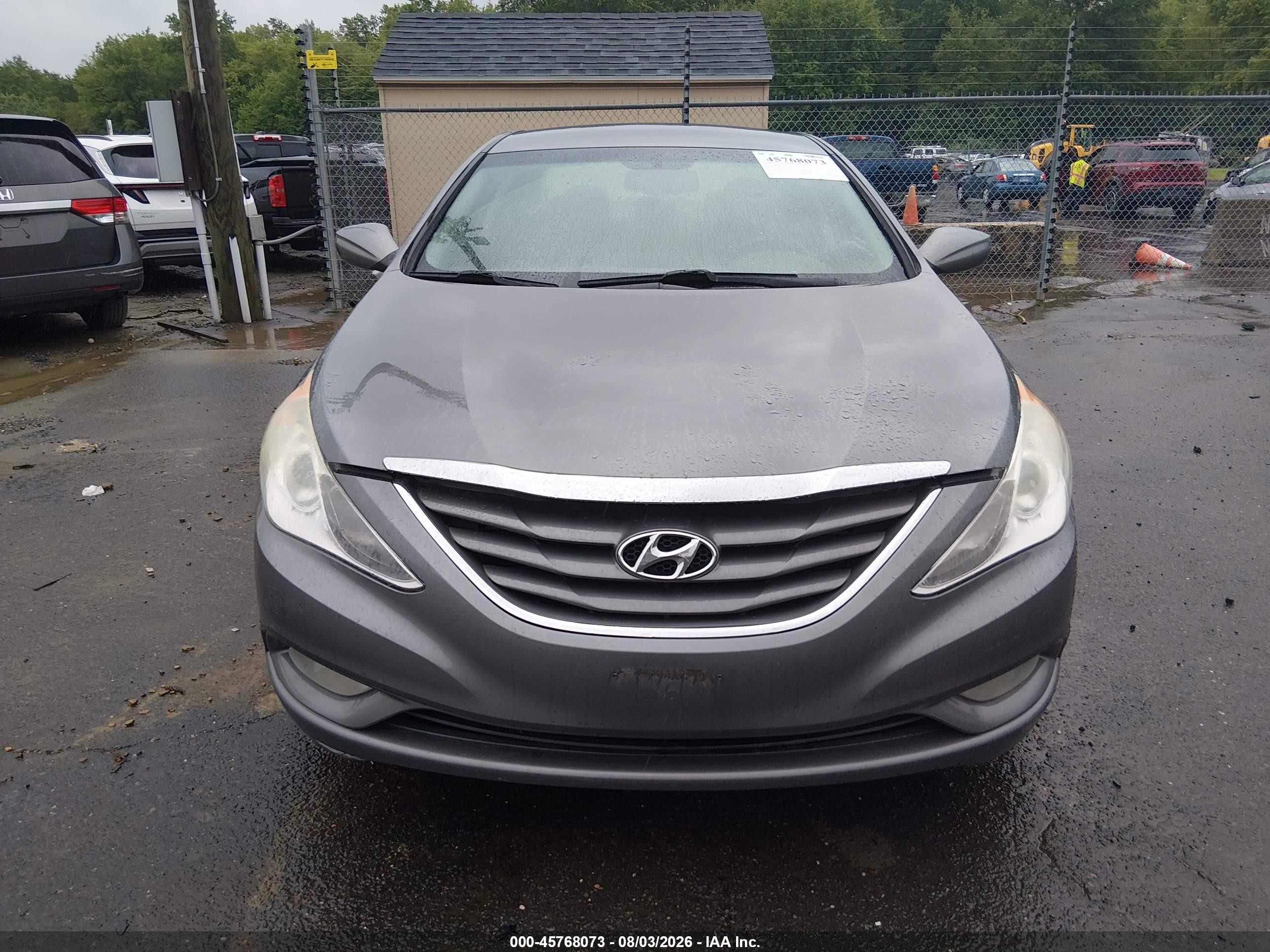 2013 Hyundai Sonata Gls Gray vin: 5NPEB4AC0DH698523