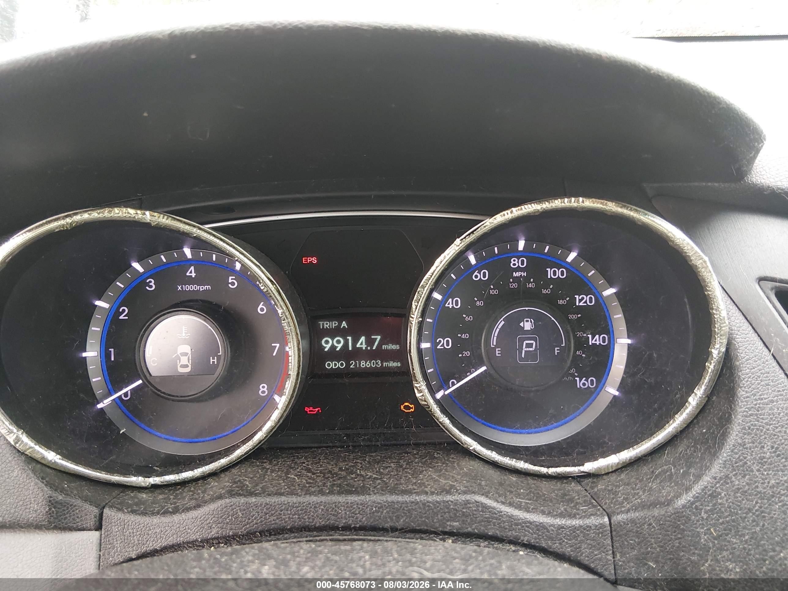 2013 Hyundai Sonata Gls Gray vin: 5NPEB4AC0DH698523