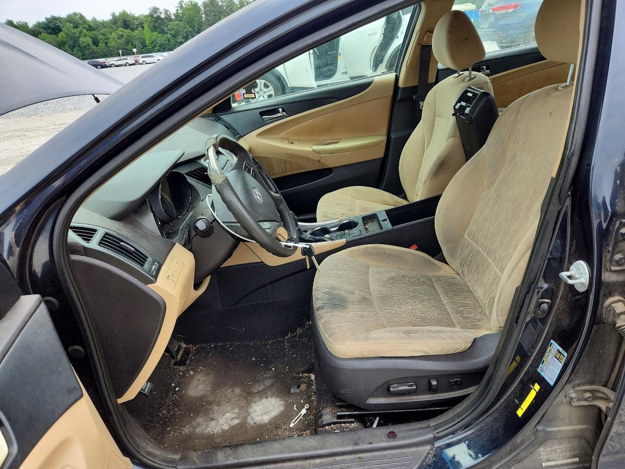 2013 Hyundai Sonata Gls Black vin: 5NPEB4AC0DH703851