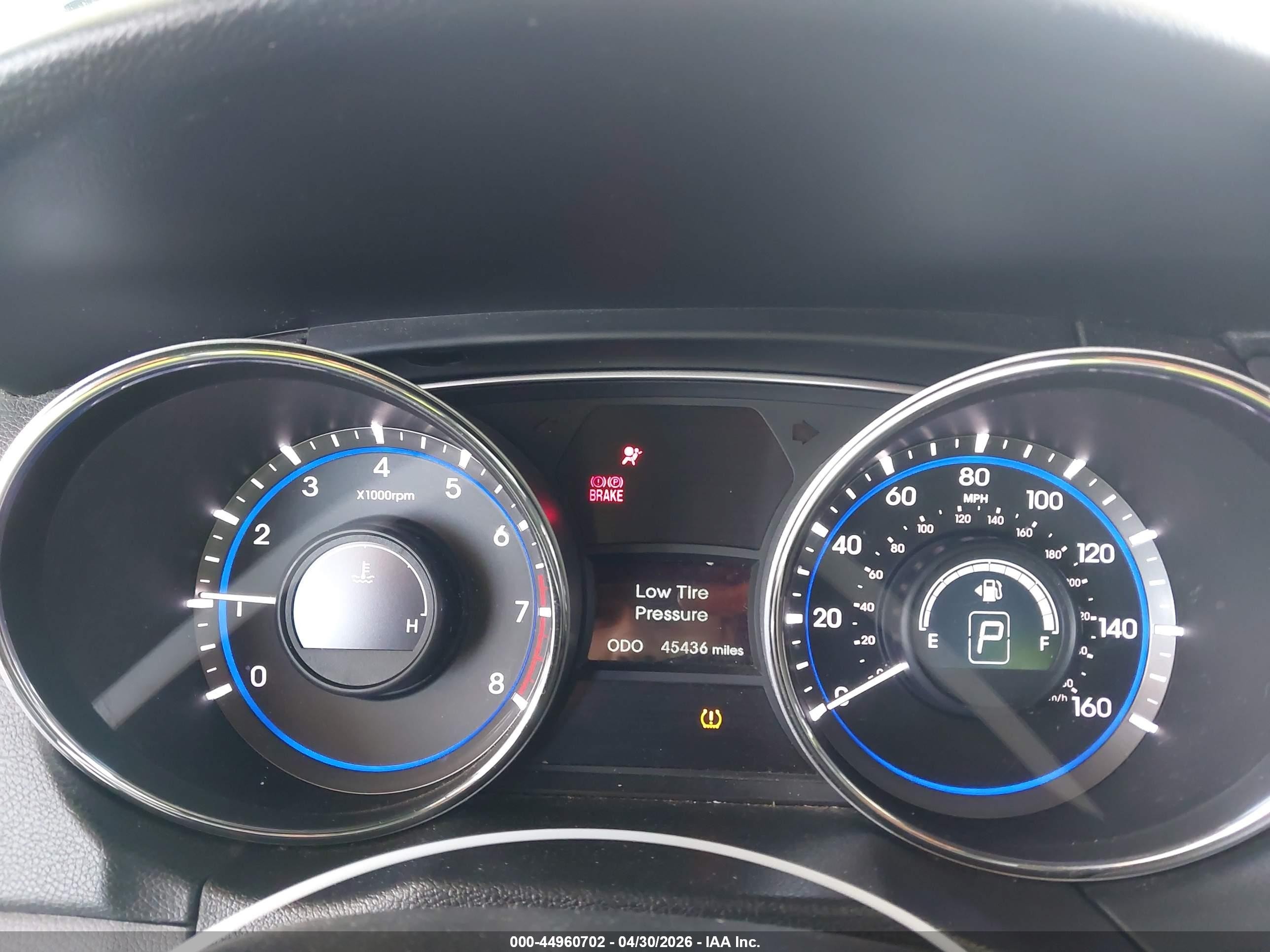 2013 Hyundai Sonata Gls Light Blue vin: 5NPEB4AC0DH715157