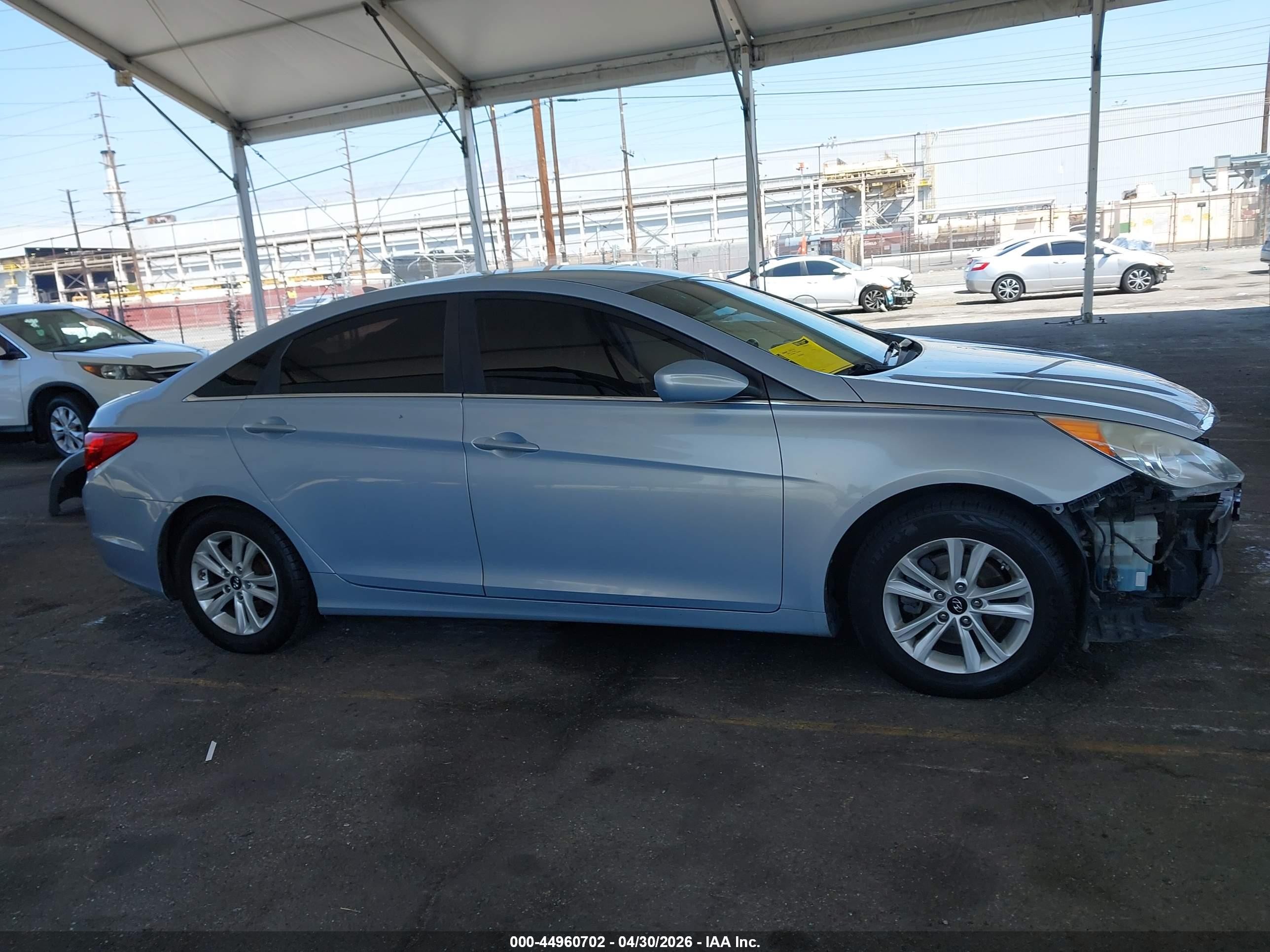 2013 Hyundai Sonata Gls Light Blue vin: 5NPEB4AC0DH715157