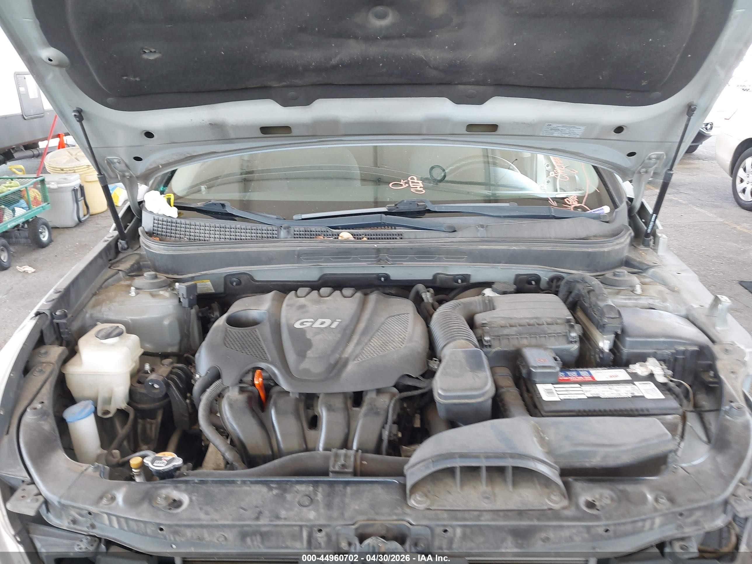 2013 Hyundai Sonata Gls Light Blue vin: 5NPEB4AC0DH715157