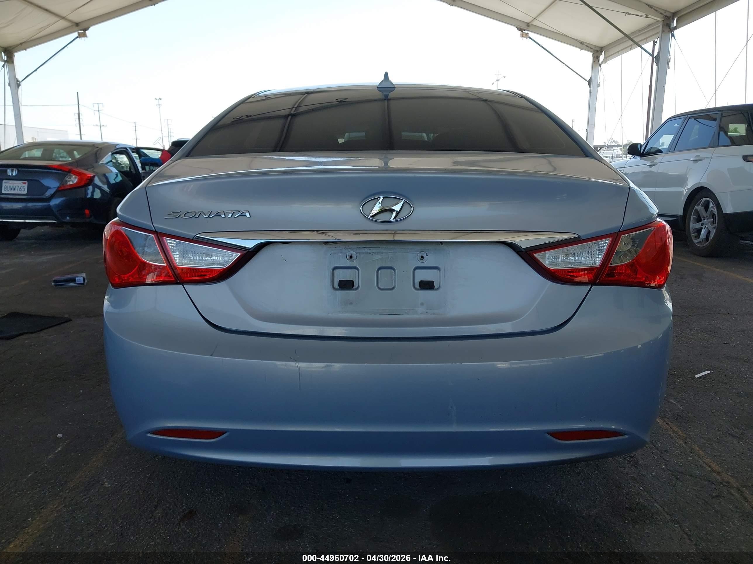 2013 Hyundai Sonata Gls Light Blue vin: 5NPEB4AC0DH715157