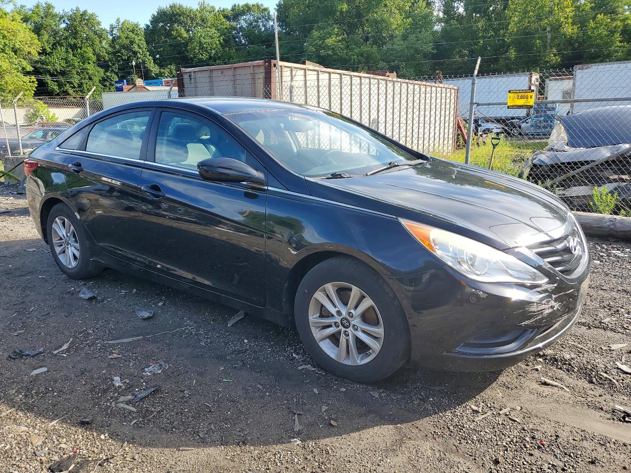 2013 Hyundai Sonata Gls Black vin: 5NPEB4AC0DH721055