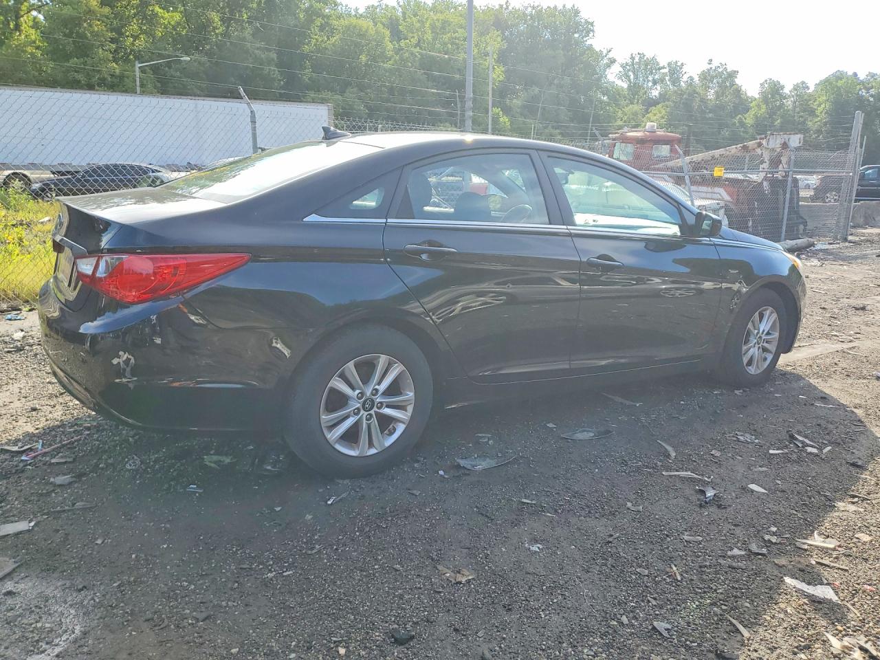 2013 Hyundai Sonata Gls Black vin: 5NPEB4AC0DH721055