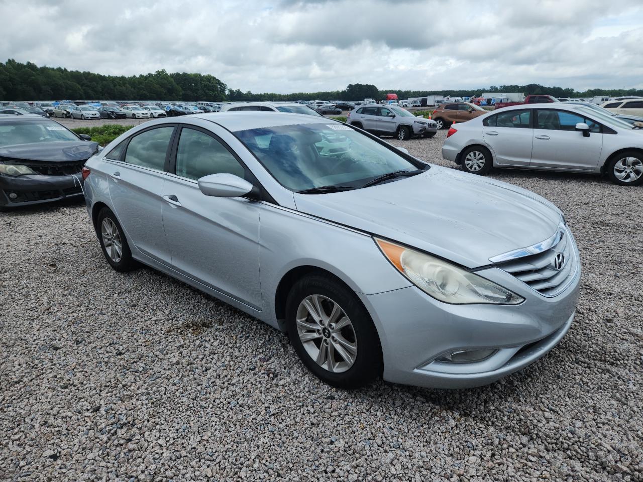 2013 Hyundai Sonata Gls Gray vin: 5NPEB4AC0DH728085