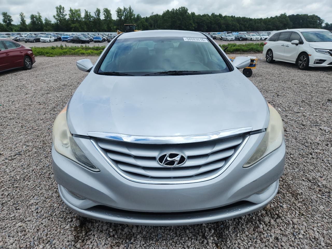 2013 Hyundai Sonata Gls Gray vin: 5NPEB4AC0DH728085