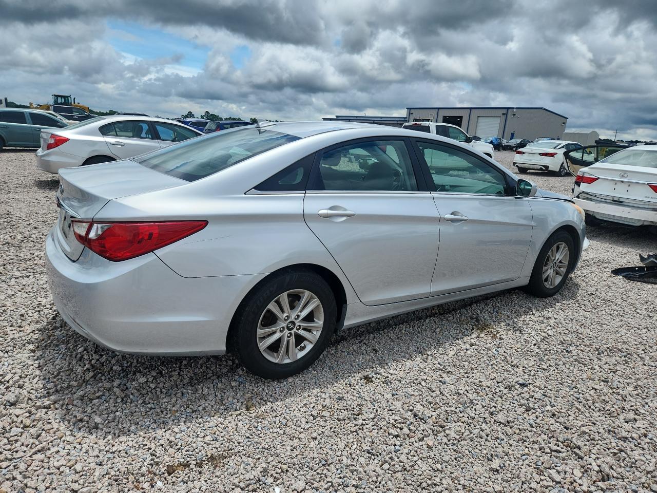 2013 Hyundai Sonata Gls Gray vin: 5NPEB4AC0DH728085