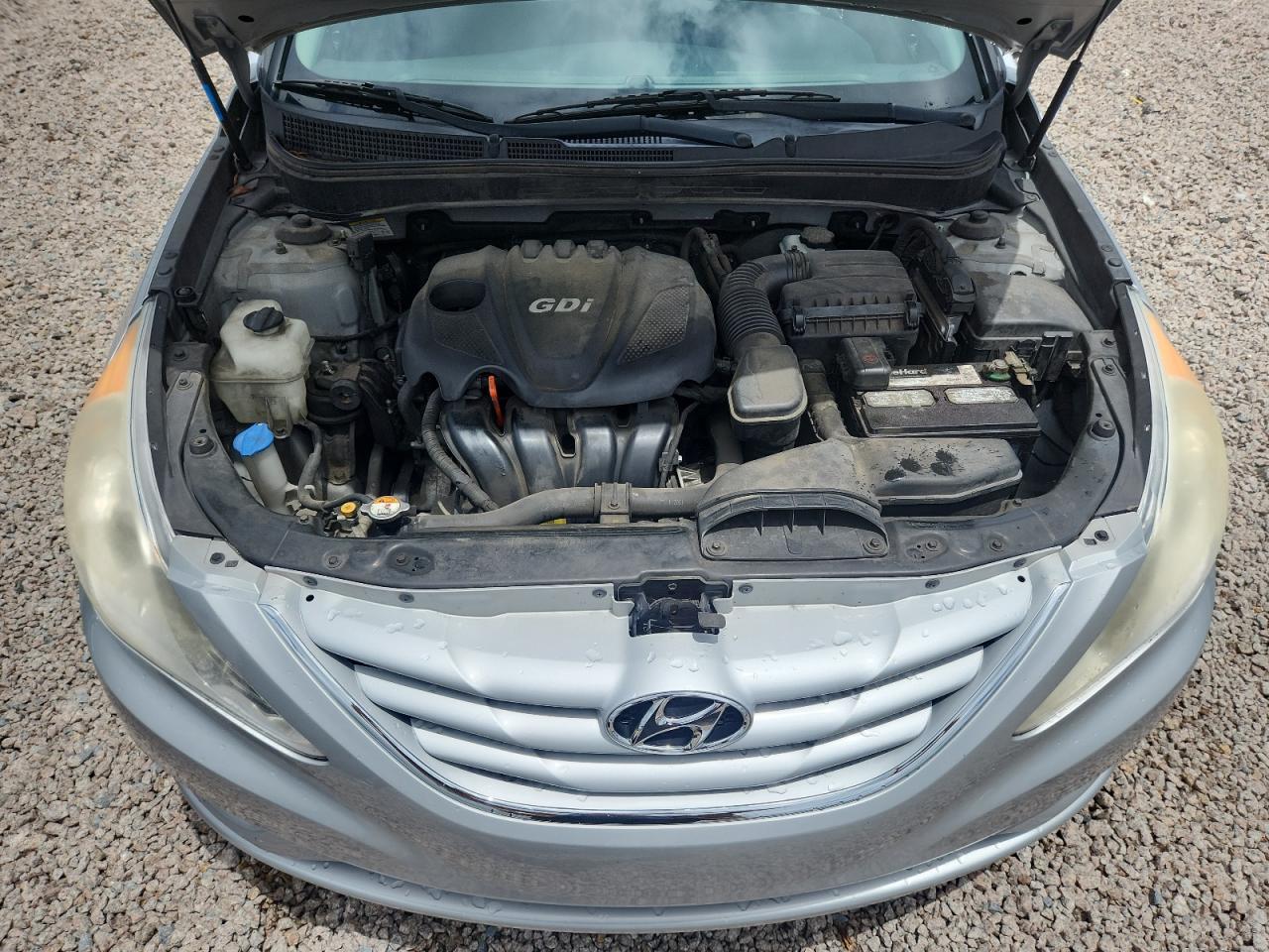 2013 Hyundai Sonata Gls Gray vin: 5NPEB4AC0DH728085