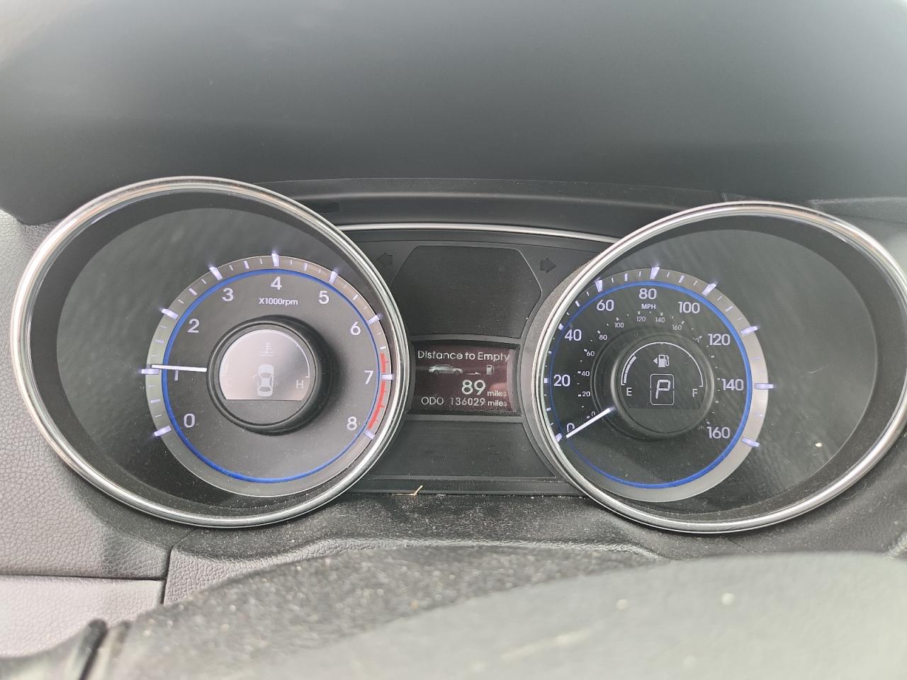 2013 Hyundai Sonata Gls Gray vin: 5NPEB4AC0DH728085