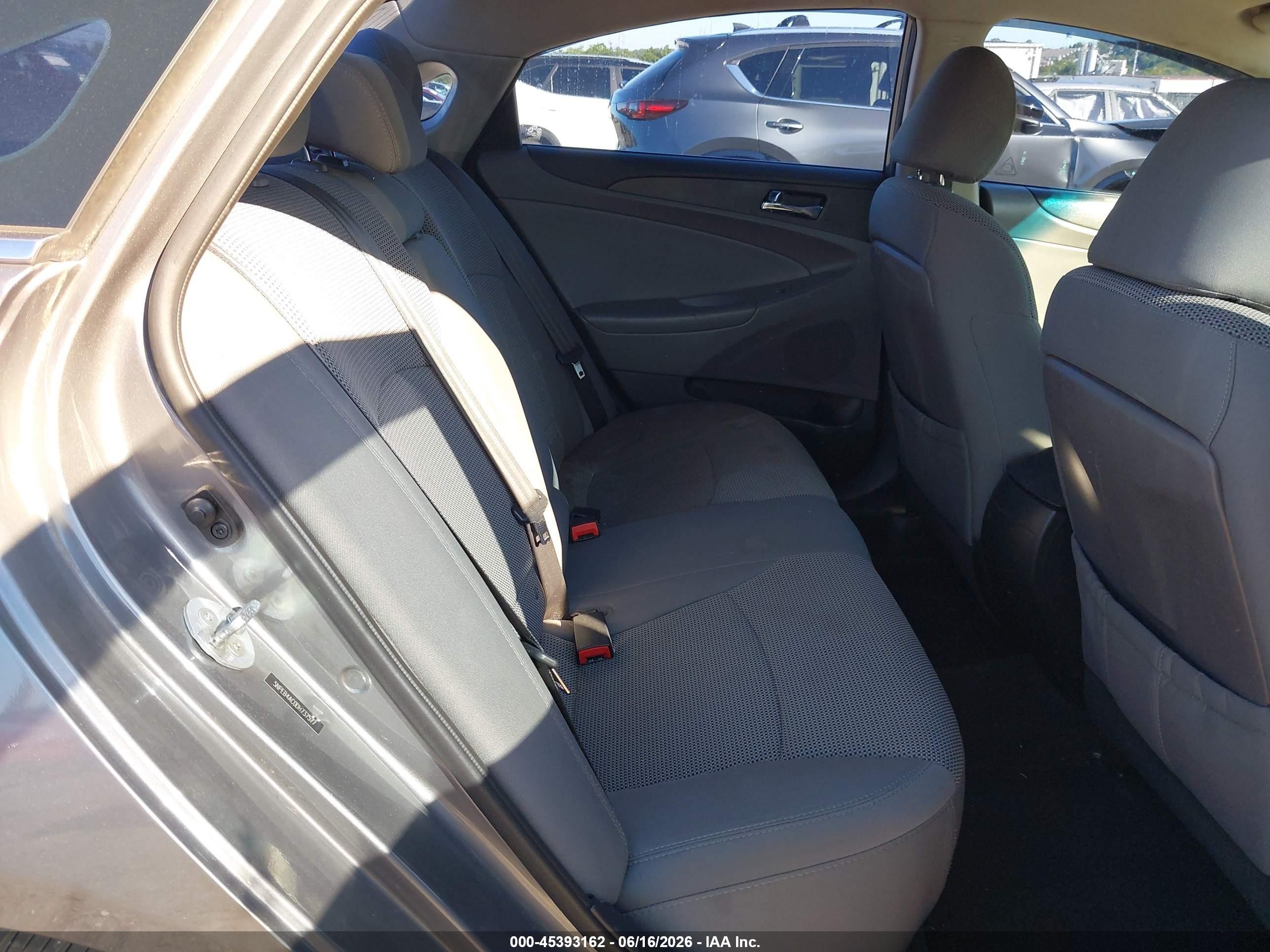 2013 Hyundai Sonata Gls Gray vin: 5NPEB4AC0DH737577
