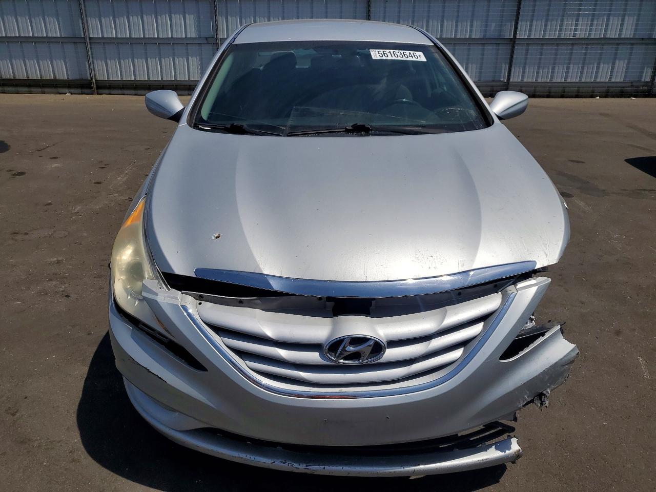 2013 Hyundai Sonata Gls Silver vin: 5NPEB4AC0DH740656
