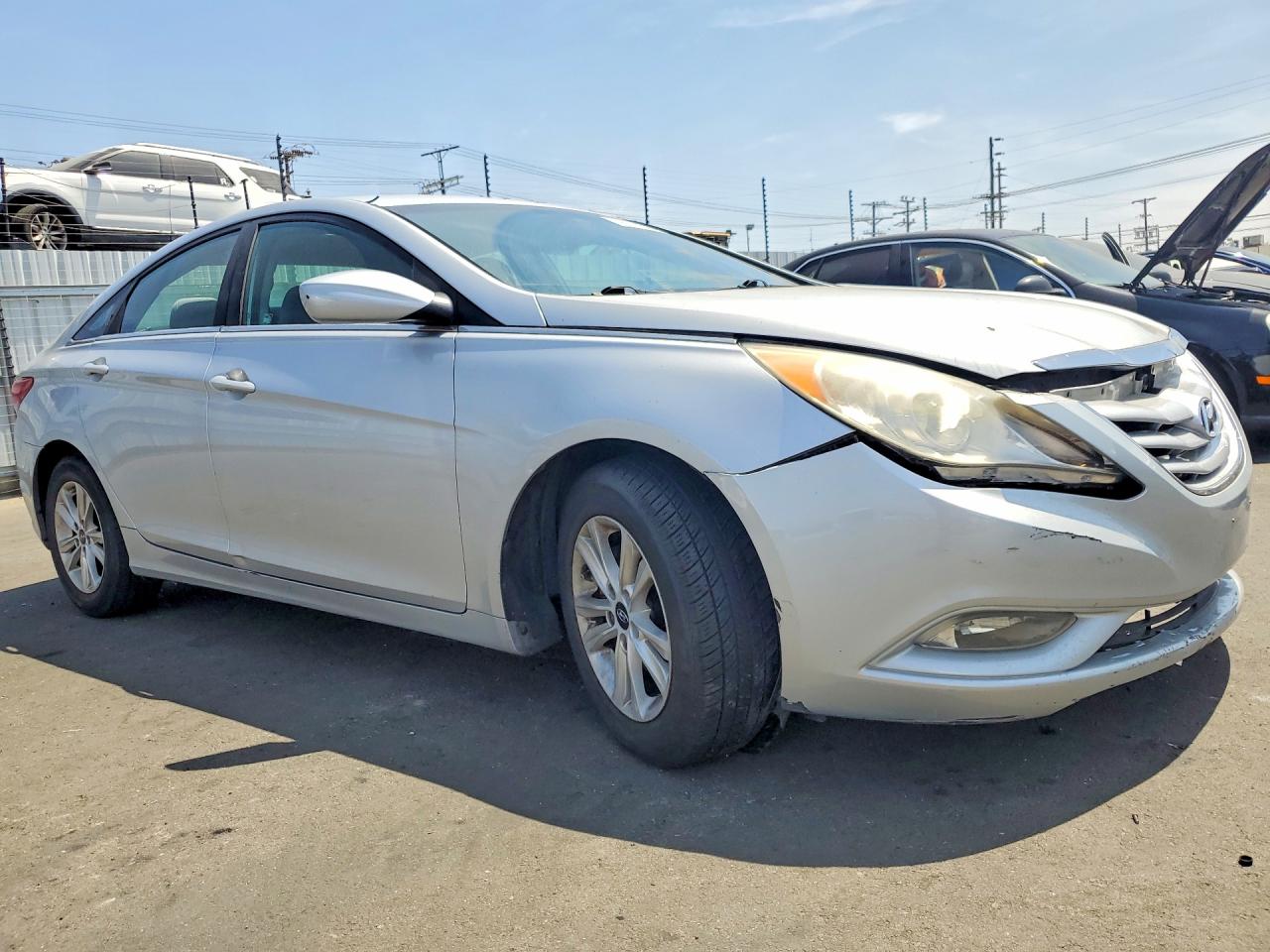 2013 Hyundai Sonata Gls Silver vin: 5NPEB4AC0DH740656