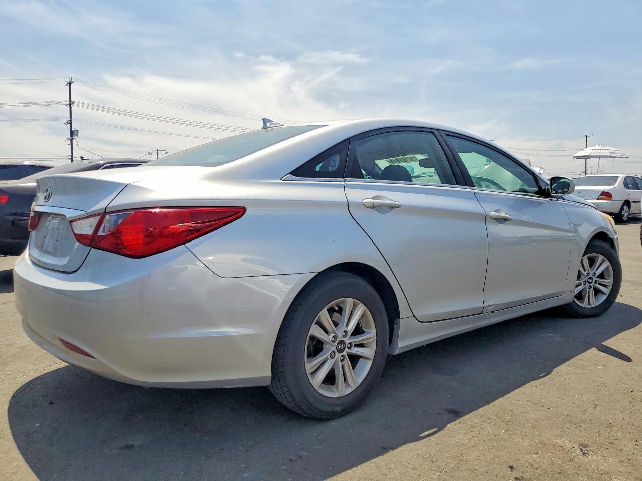 2013 Hyundai Sonata Gls Silver vin: 5NPEB4AC0DH740656